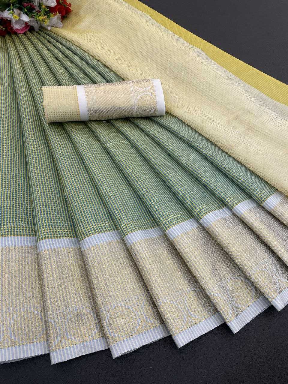 Ynf Kanjivaram Silk RIN216 Nita ambani Sarees Wedding Collections Festive Collections Wholesale Traditional Sarees Silk Sarees Sarees With Blouse Manufacturer