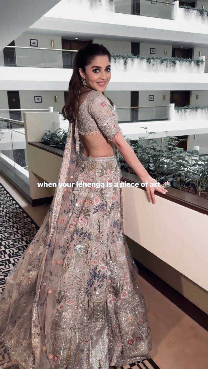 Ynf Kasturi Silk RIN213 H84 Lehengas Wholesale Designer Lehenga Wedding Lehenga Sequins Lehenga Manufacturer
