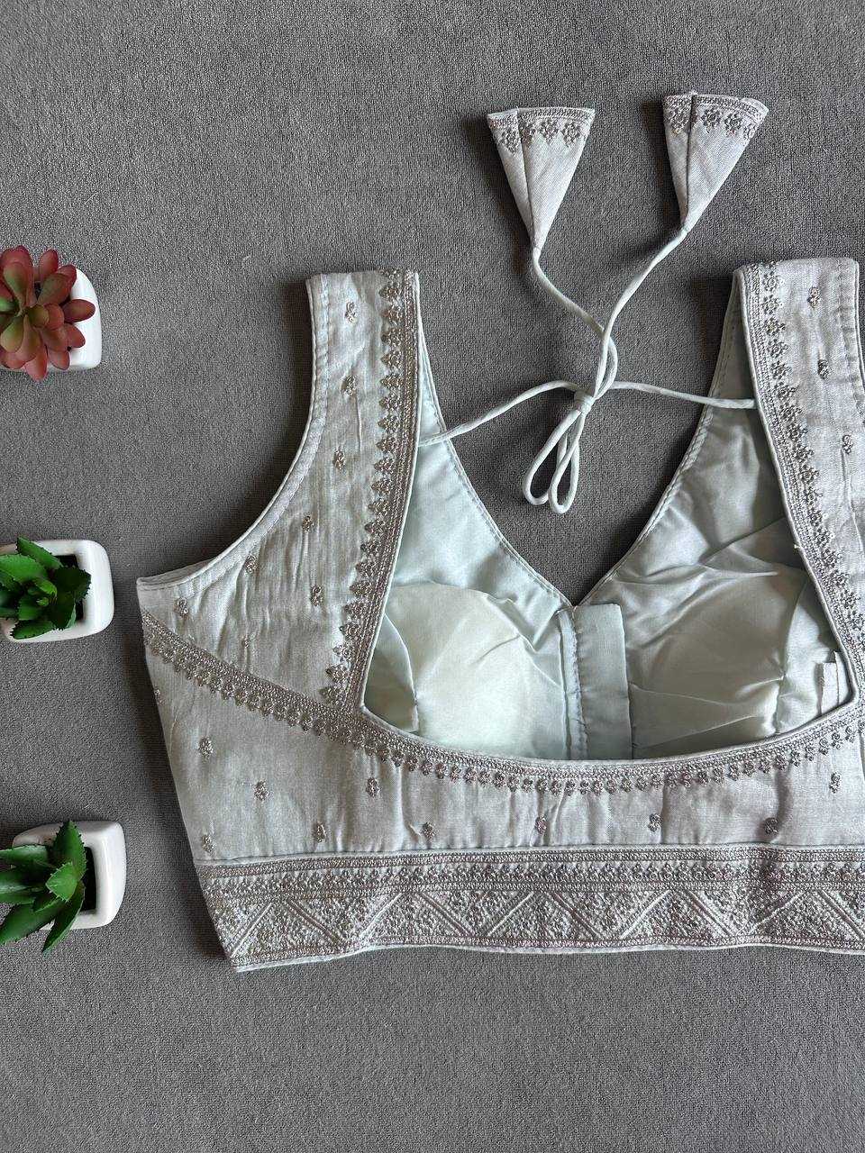 Ynf Khadi Cotton RIN158 Pure Mettalic Readymade Blouses Wholesale Blouse Designer Blouse Cotton Blouse Manufacturer