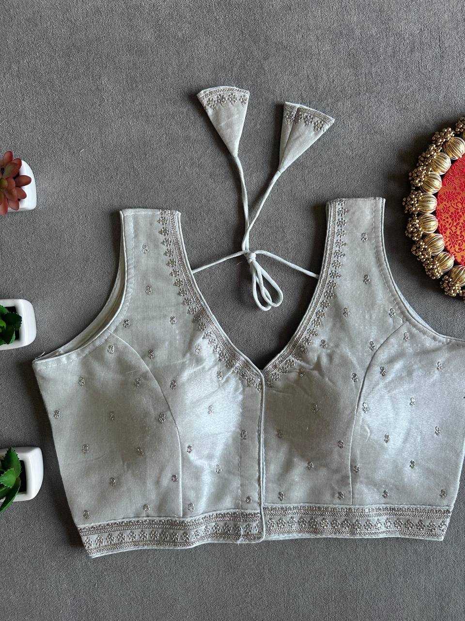 Ynf Khadi Cotton RIN158 Pure Mettalic Readymade Blouses Wholesale Blouse Designer Blouse Cotton Blouse Manufacturer