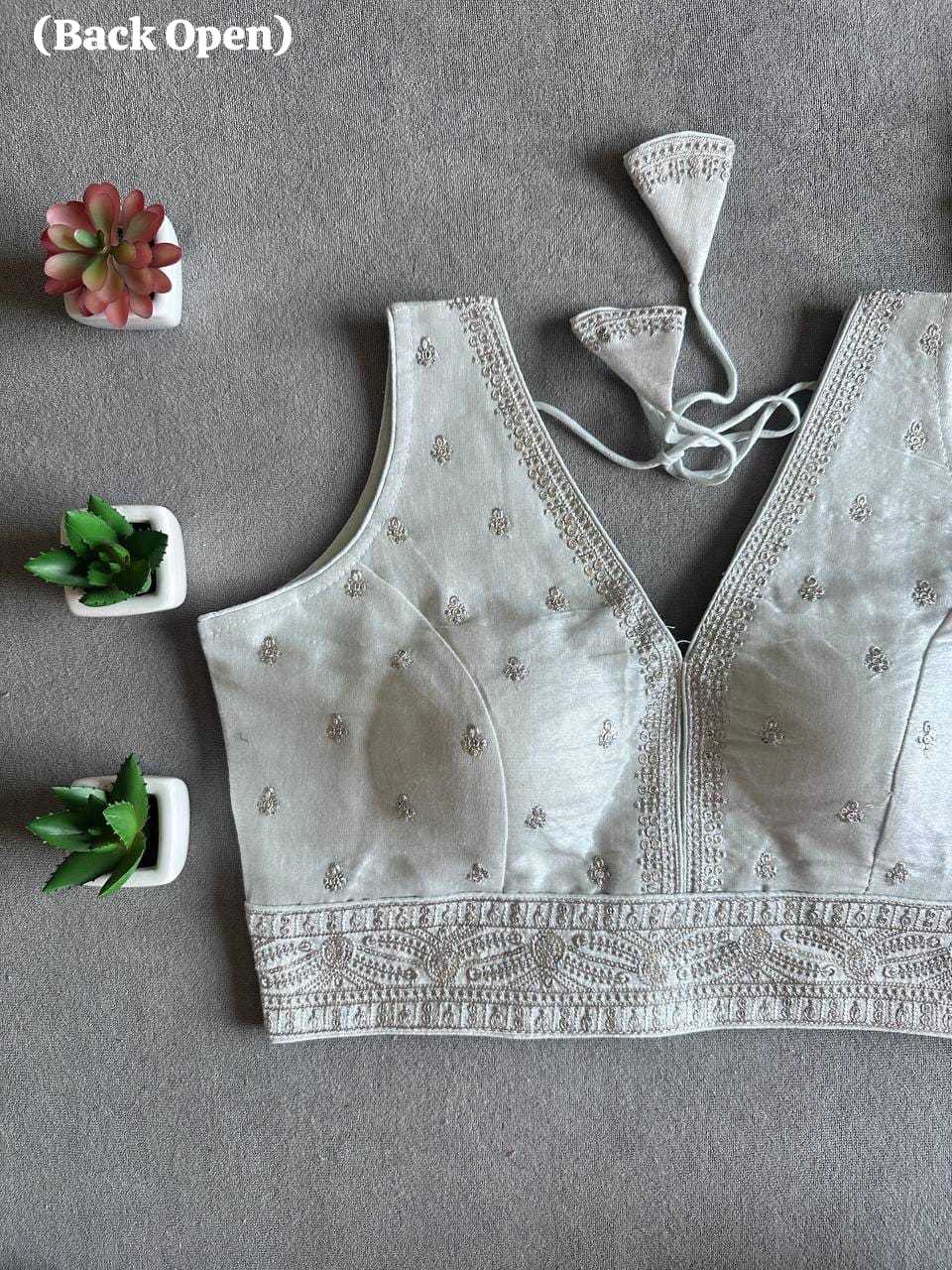 Ynf Khadi Cotton RIN158 Pure Mettalic Readymade Blouses Wholesale Blouse Designer Blouse Cotton Blouse Manufacturer