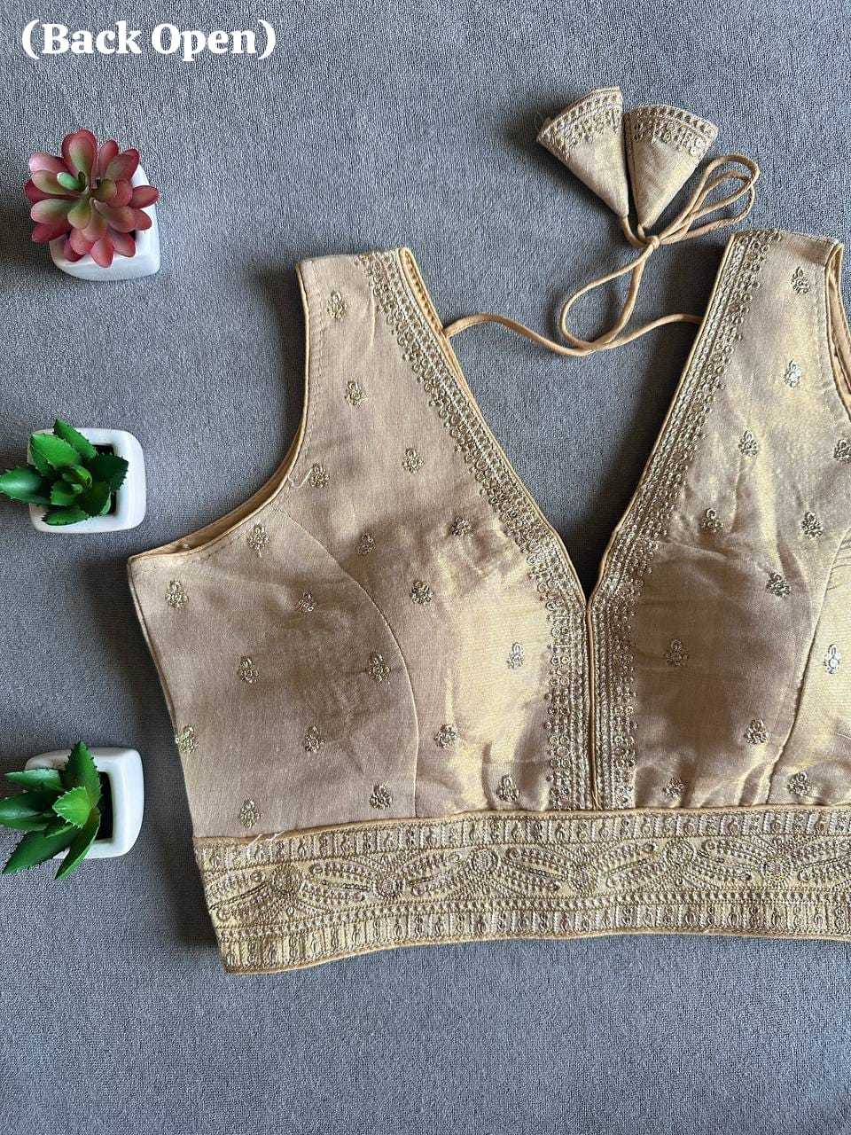 Ynf Khadi Cotton RIN158 Pure Mettalic Readymade Blouses Wholesale Blouse Designer Blouse Cotton Blouse Manufacturer