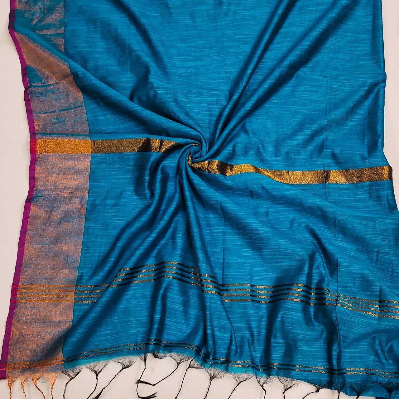 Ynf Khadi Cotton RIN216 brahmastra Sarees Wedding Collections Festive Collections Wholesale Zari Border Sarees Cotton Sarees Sarees With Blouse Manufacturer