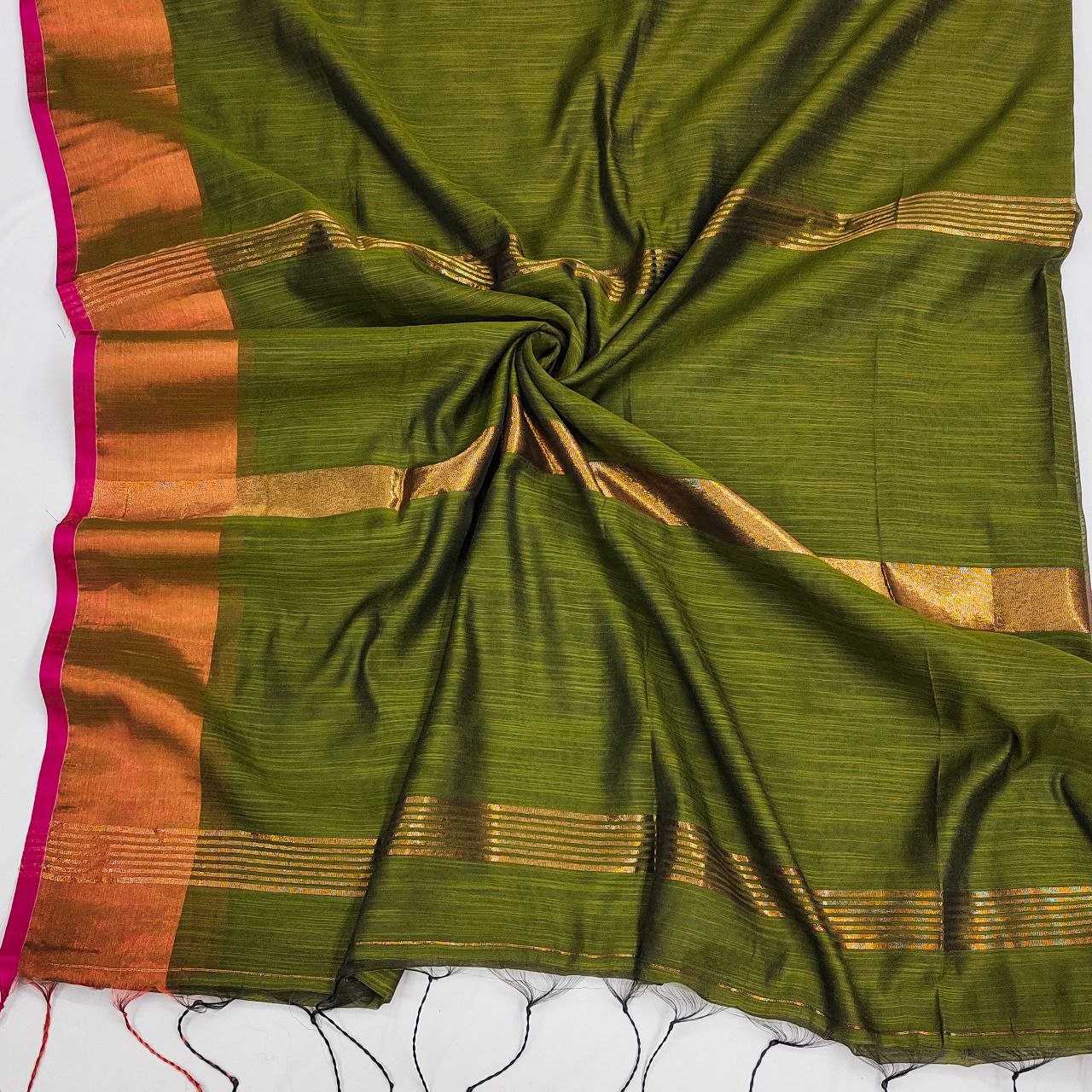 Ynf Khadi Cotton RIN216 brahmastra Sarees Wedding Collections Festive Collections Wholesale Zari Border Sarees Cotton Sarees Sarees With Blouse Manufacturer