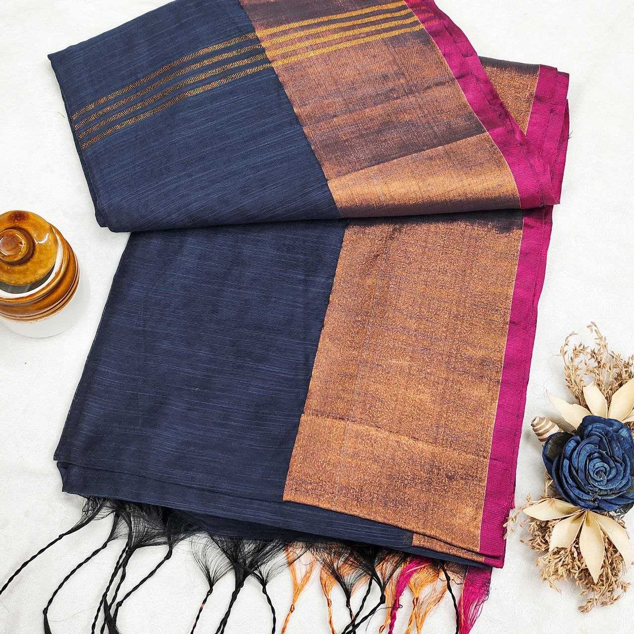 Ynf Khadi Cotton RIN216 brahmastra Sarees Wedding Collections Festive Collections Wholesale Zari Border Sarees Cotton Sarees Sarees With Blouse Manufacturer