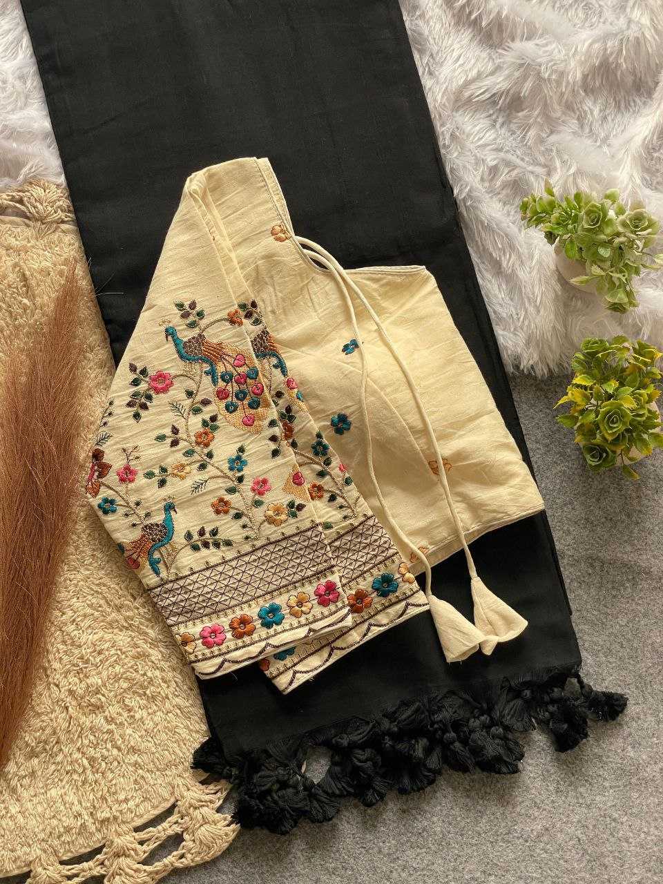 Ynf Khadi Cotton RIN216 DIVYA Sarees Wedding Collections Festive Collections Wholesale Mirror Work Saree Cotton Sarees Sarees With Blouse Manufacturer