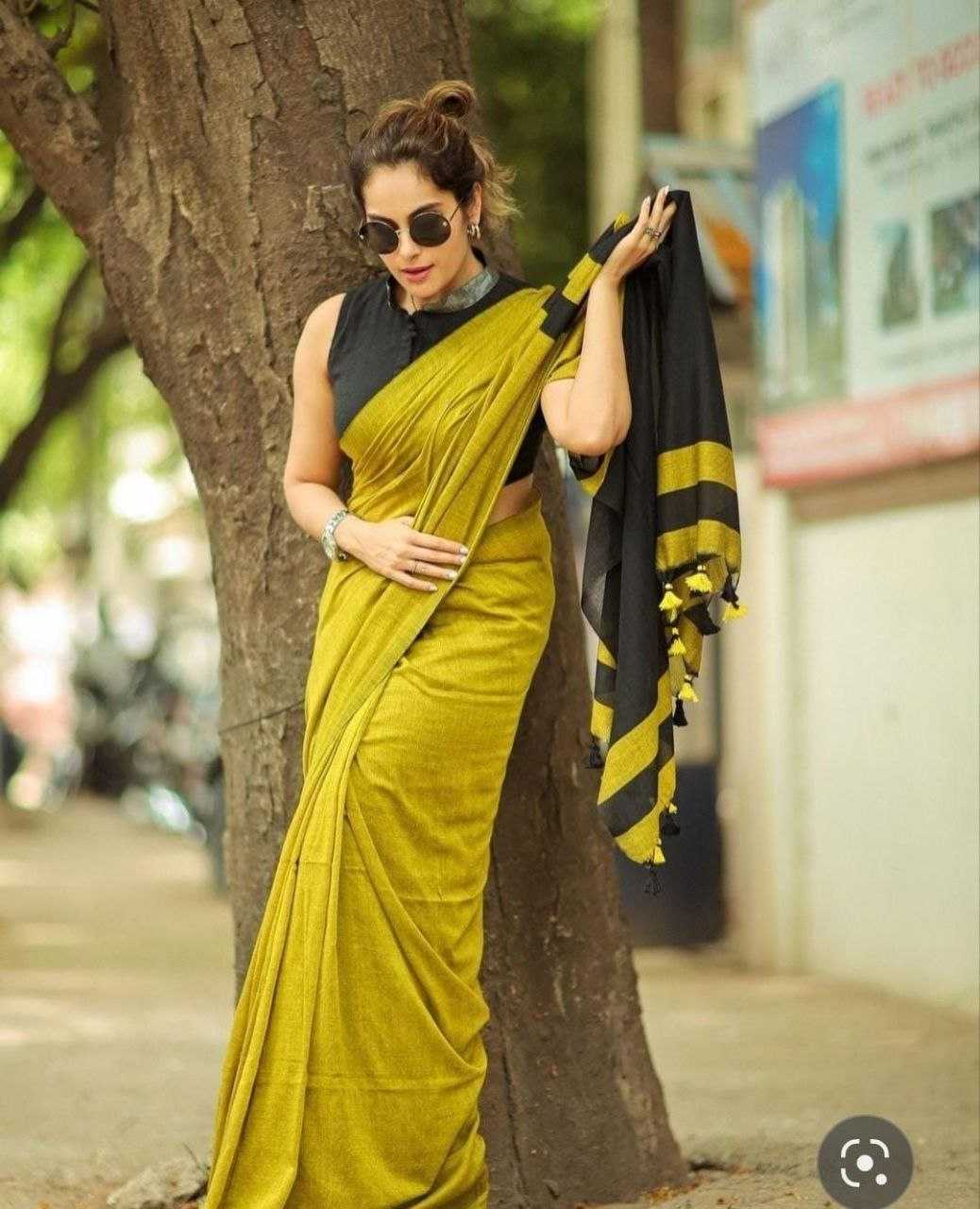 Ynf Khadi Cotton RIN216 gopikanya Sarees Wedding Collections Festive Collections Wholesale Traditional Sarees Cotton Sarees Sarees With Blouse Manufacturer