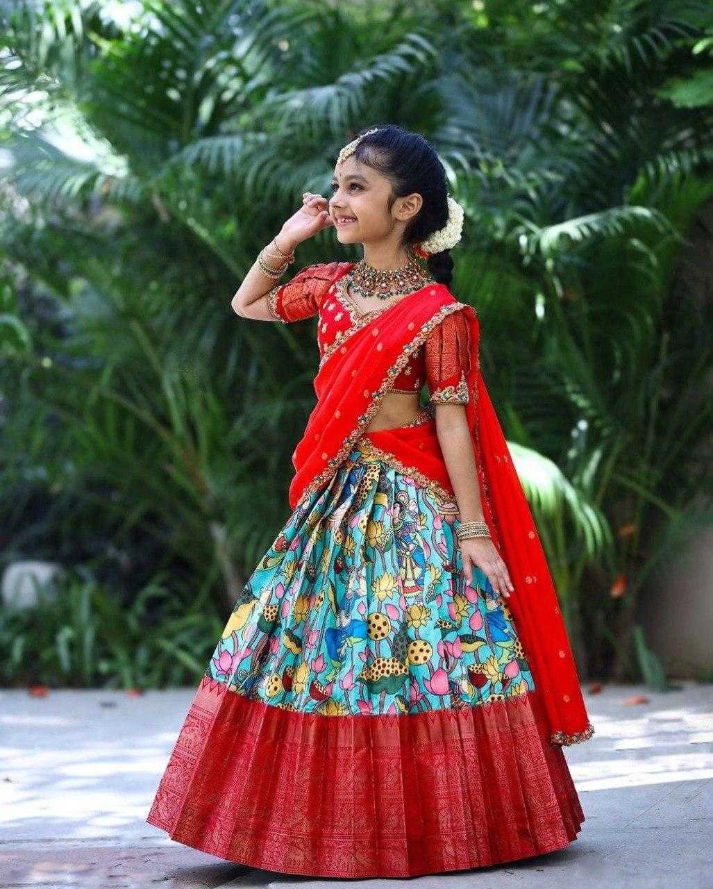 Ynf Kota Chex KESH505 314 Kids Wear Wholesale Kids Lehenga Kids Lehenga Choli Baby Girl Lehenga Manufacturer