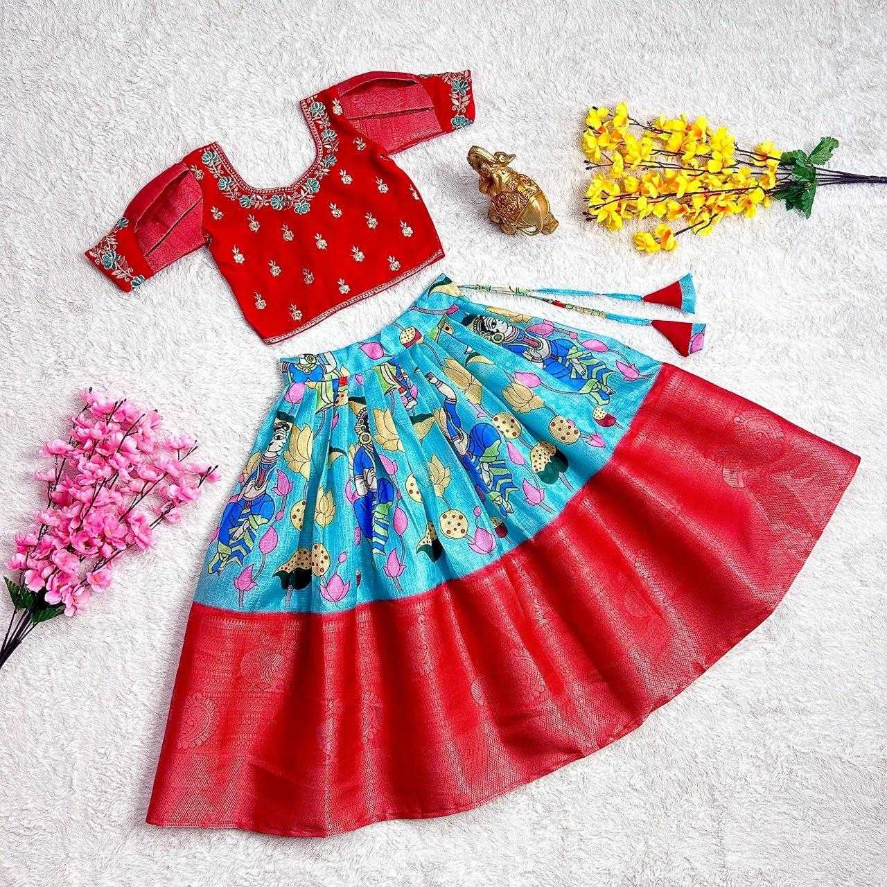 Ynf Kota Chex KESH505 314 Kids Wear Wholesale Kids Lehenga Kids Lehenga Choli Baby Girl Lehenga Manufacturer