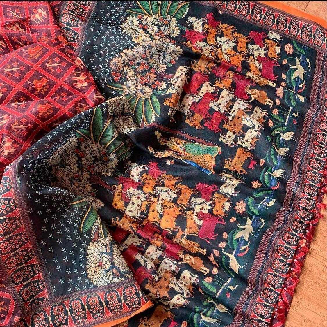 Ynf Linen KESH484 338 Sarees Wedding Collections Festive Collections Wholesale Printed Sarees Traditional Sarees Linen Sarees Manufacturer