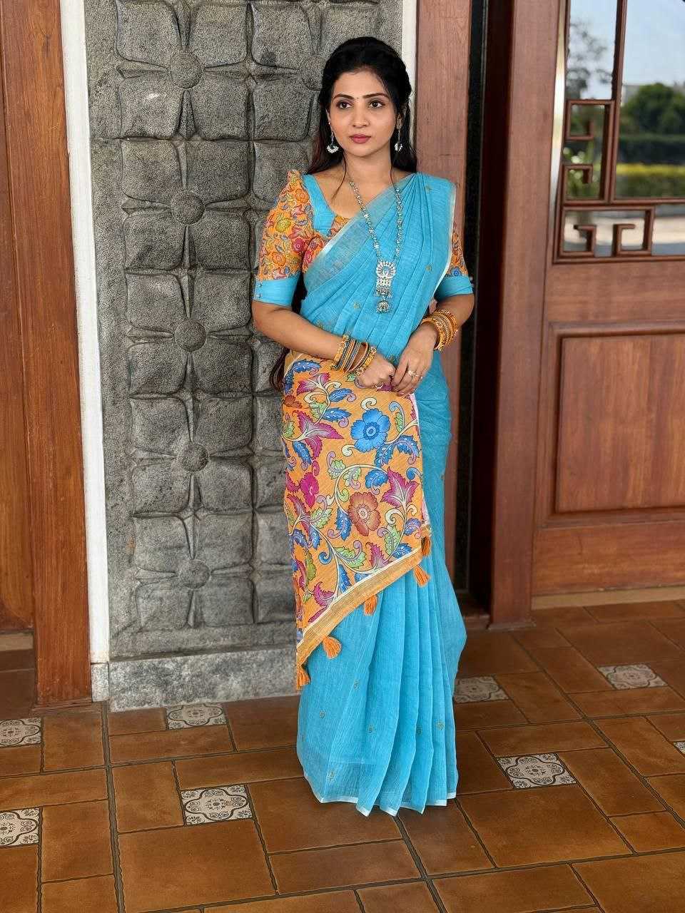 Ynf Linen KESH495 soft plain Sarees Wholesale Designer Sarees Ready To Wear Sarees Party Wear Sarees Manufacturer