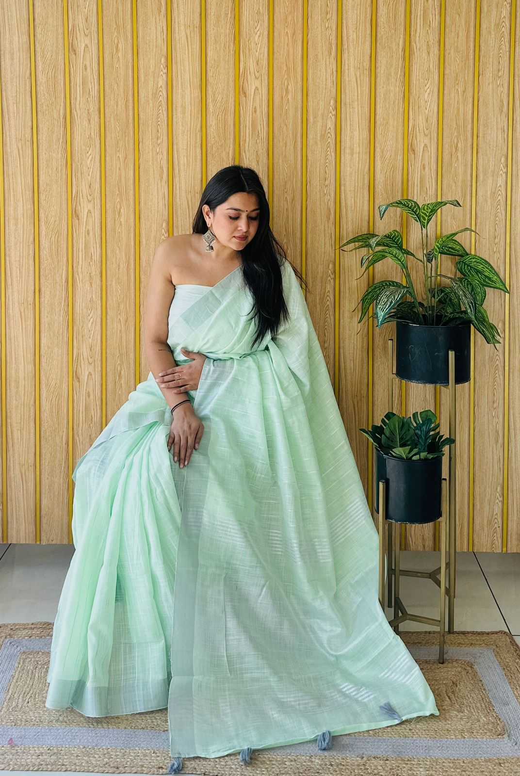 Ynf Linen RIN183 SIDHDHI Sarees Wedding Collections Festive Collections Wholesale Designer Sarees Linen Sarees Onam Collections Manufacturer