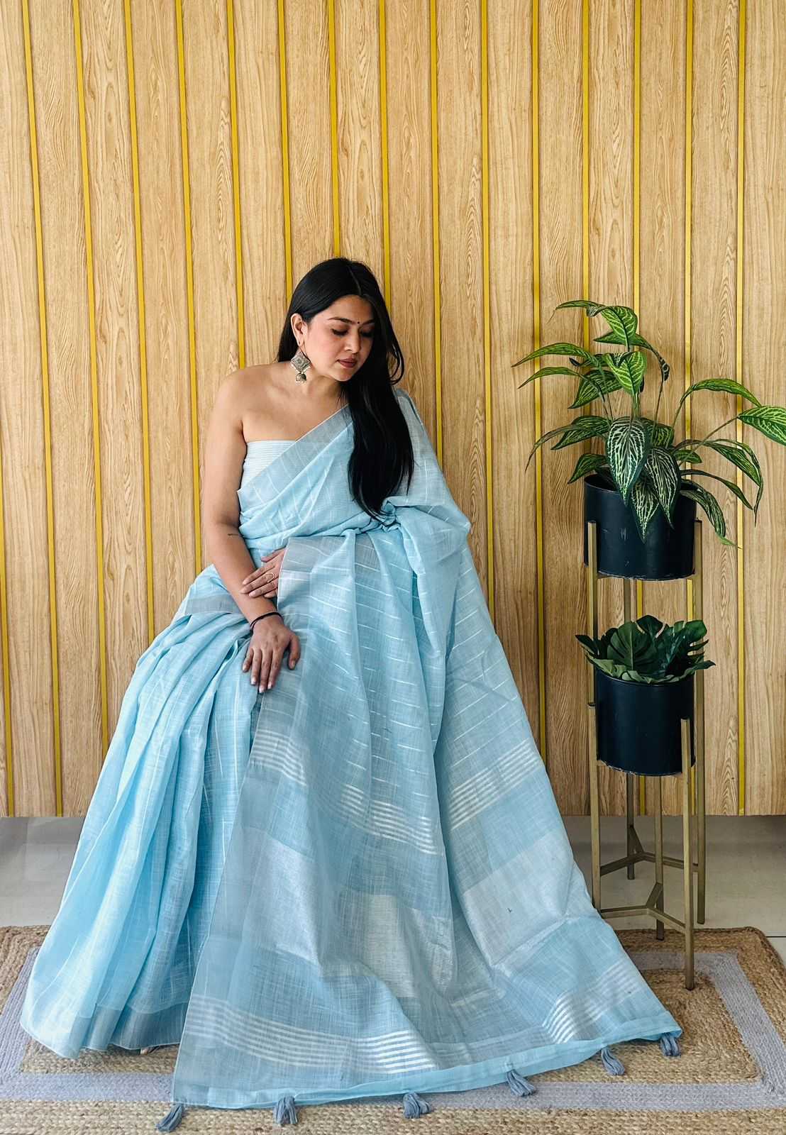 Ynf Linen RIN183 SIDHDHI Sarees Wedding Collections Festive Collections Wholesale Designer Sarees Linen Sarees Onam Collections Manufacturer