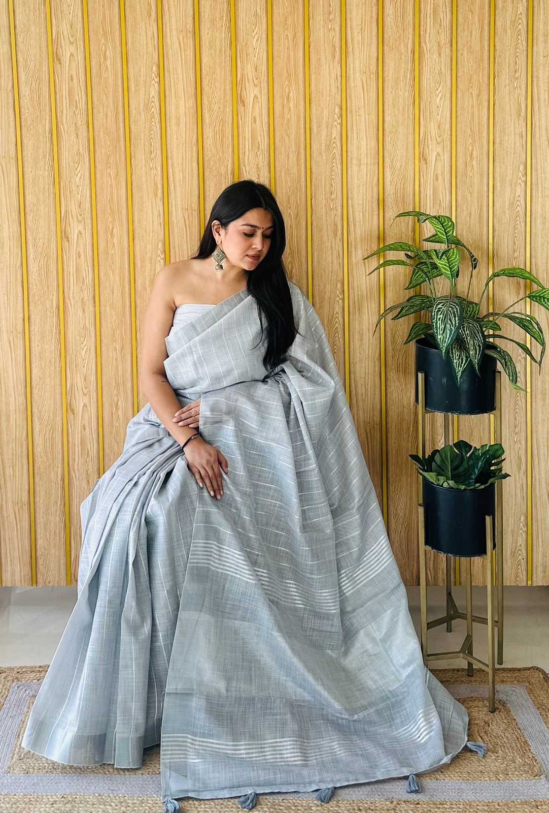 Ynf Linen RIN183 SIDHDHI Sarees Wedding Collections Festive Collections Wholesale Designer Sarees Linen Sarees Onam Collections Manufacturer