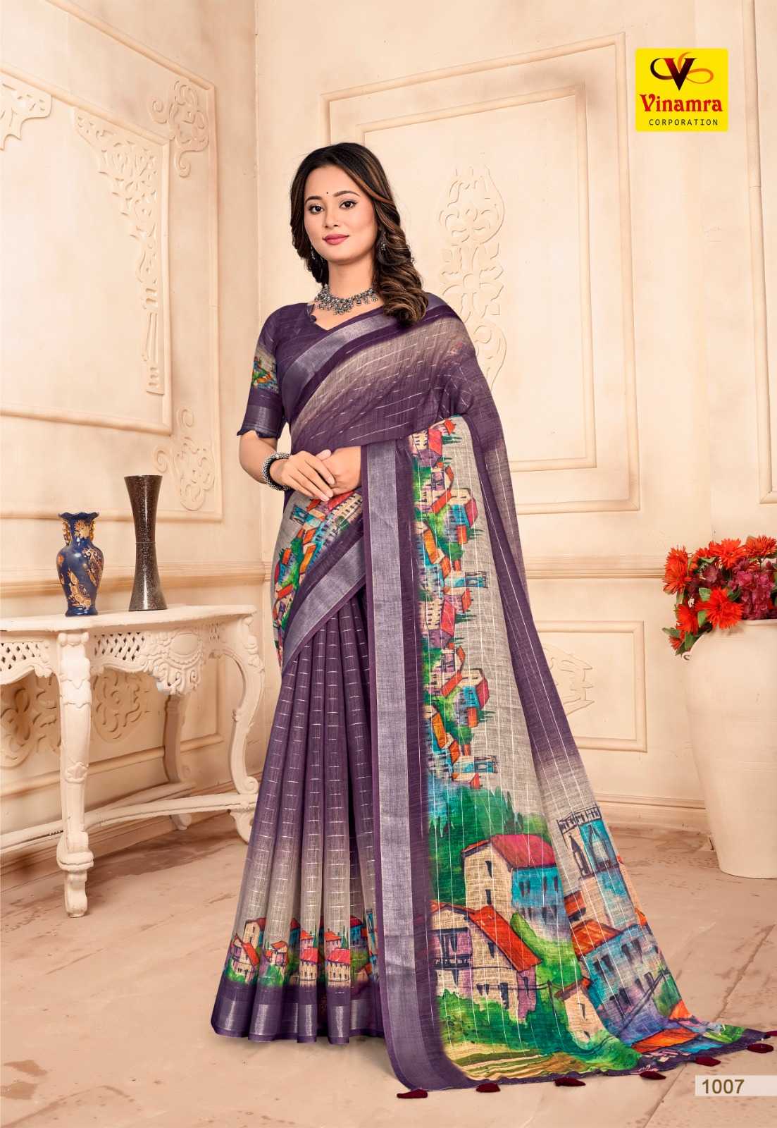 Ynf Linen RIN203 NEBULA VOL-1 Sarees Wedding Collections Festive Collections Wholesale Designer Sarees Traditional Sarees Linen Sarees Manufacturer