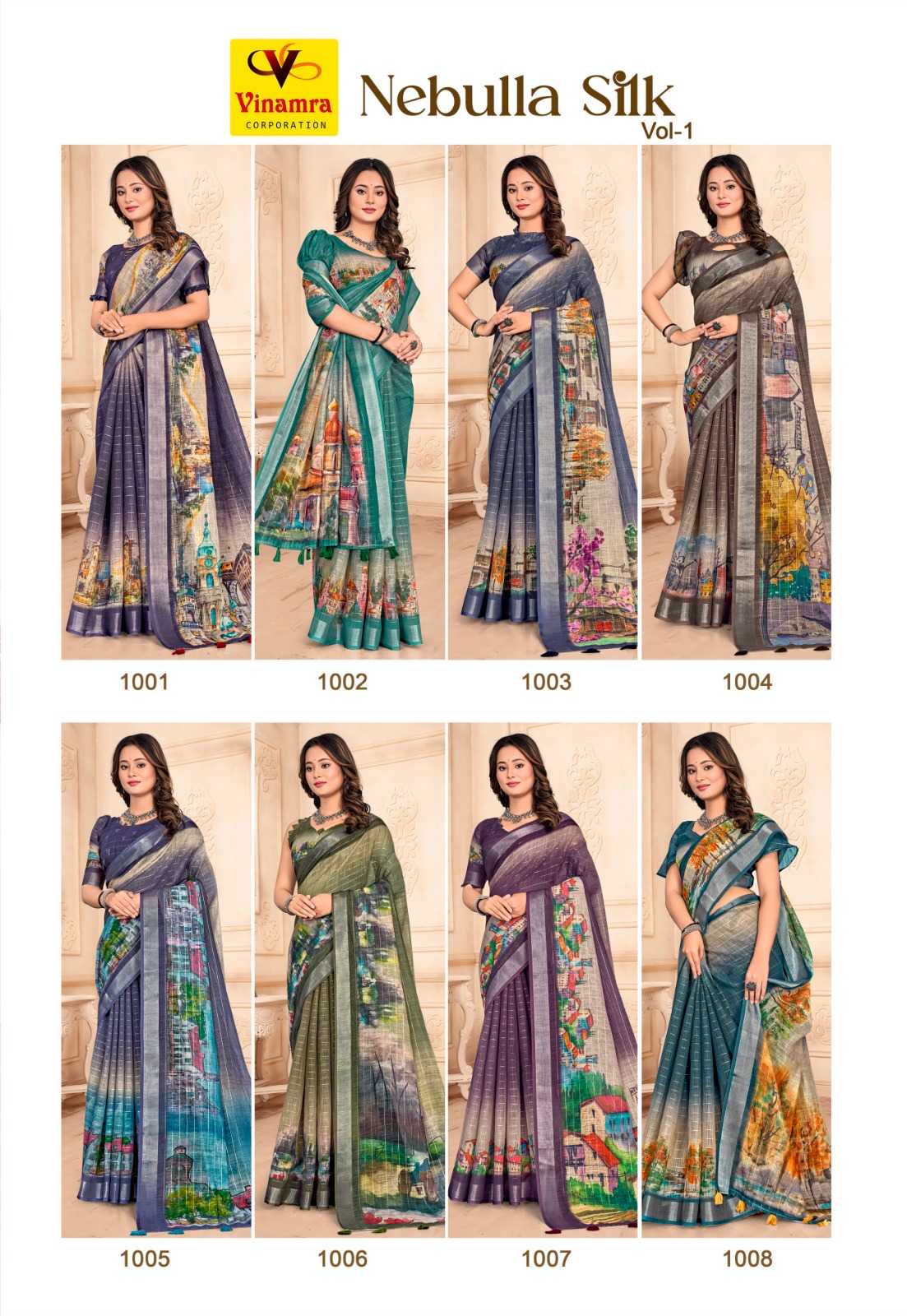 Ynf Linen RIN203 NEBULA VOL-1 Sarees Wedding Collections Festive Collections Wholesale Designer Sarees Traditional Sarees Linen Sarees Manufacturer