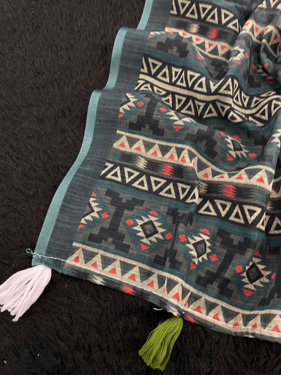 Ynf Linen RIN231 ANSHITA LILEN Sarees Wholesale Designer Sarees Fancy Sarees Cotton Linen Sarees Manufacturer