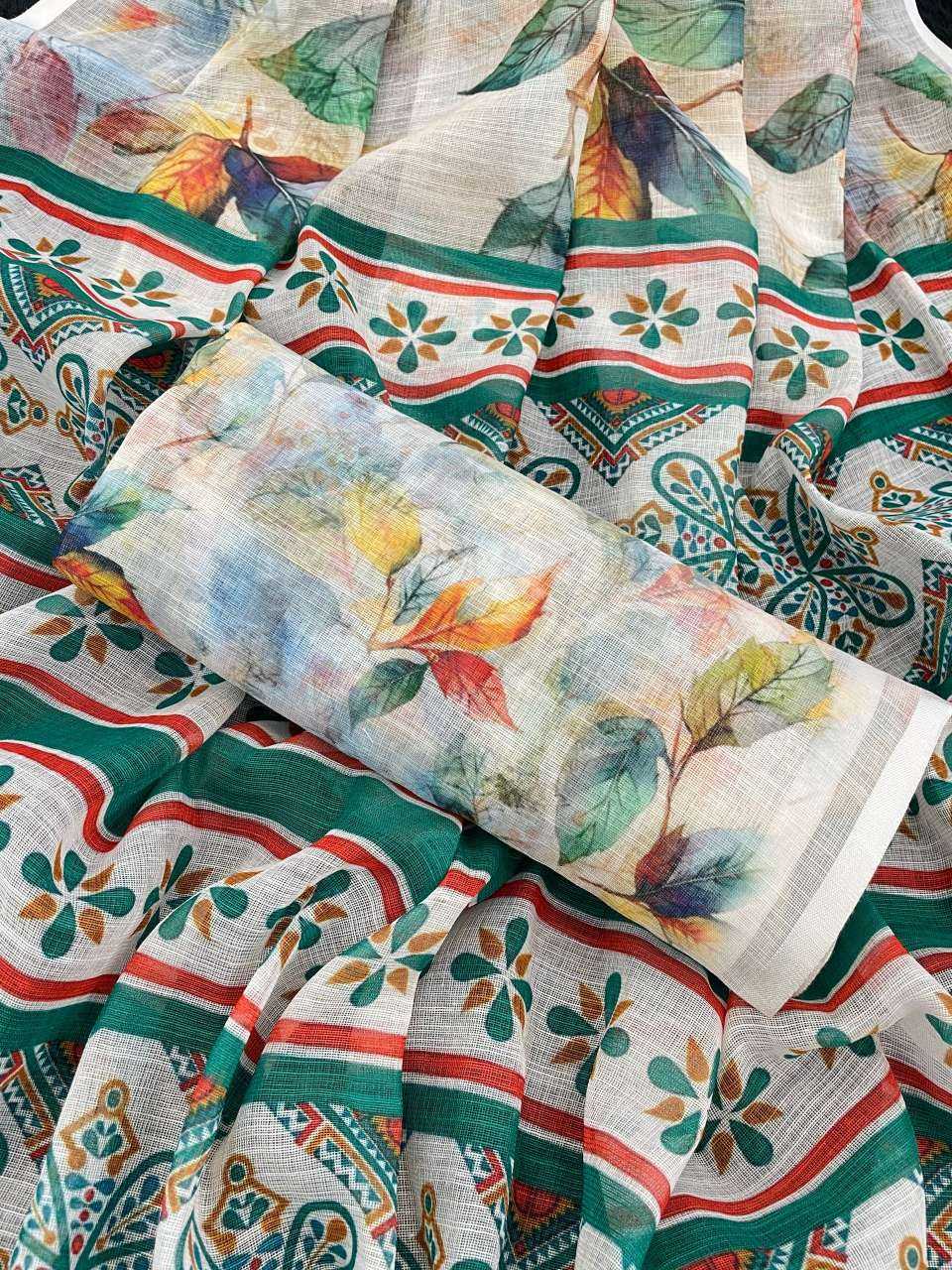 Ynf Linen RIN231 ANSHITA LILEN Sarees Wholesale Designer Sarees Fancy Sarees Cotton Linen Sarees Manufacturer