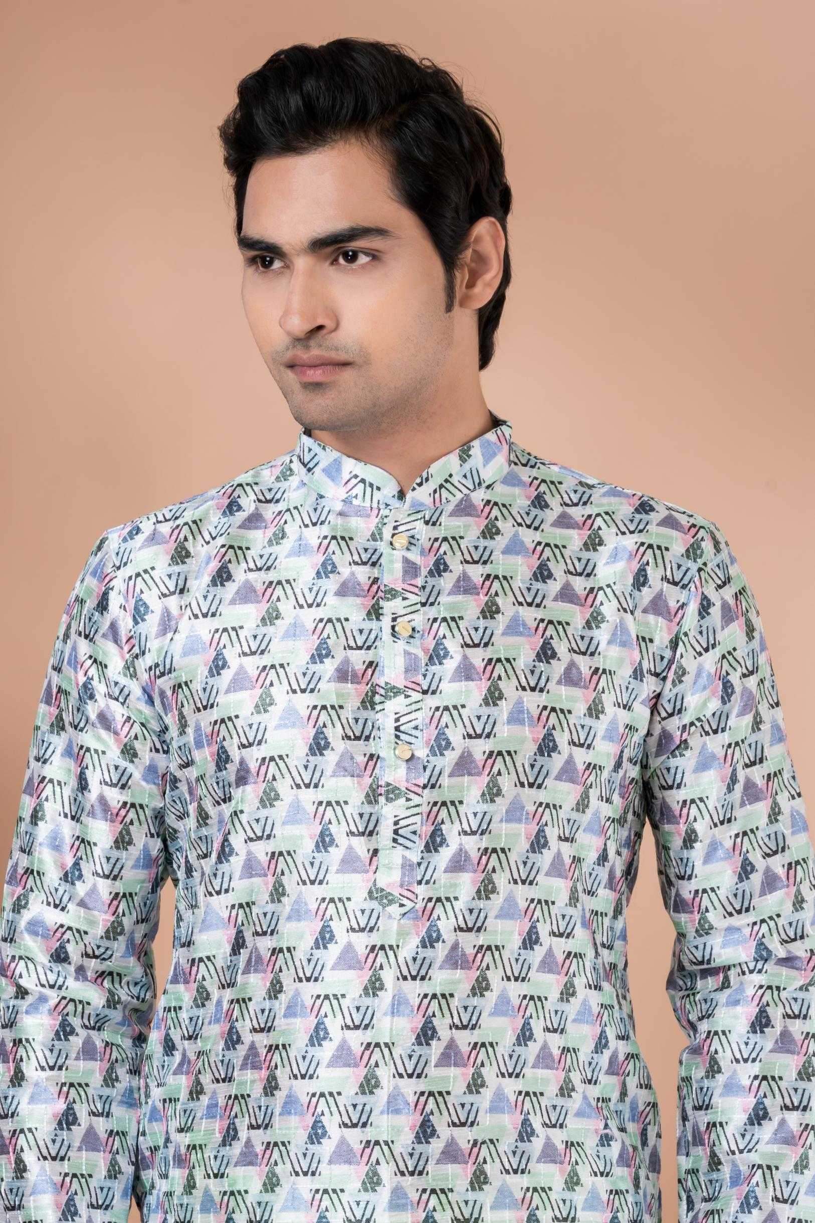 Ynf Mono Slub RIN223 3347C Mens Wear Wholesale Mens Kurtas Mens Kurta Pyjama Men Wedding kurta Manufacturer