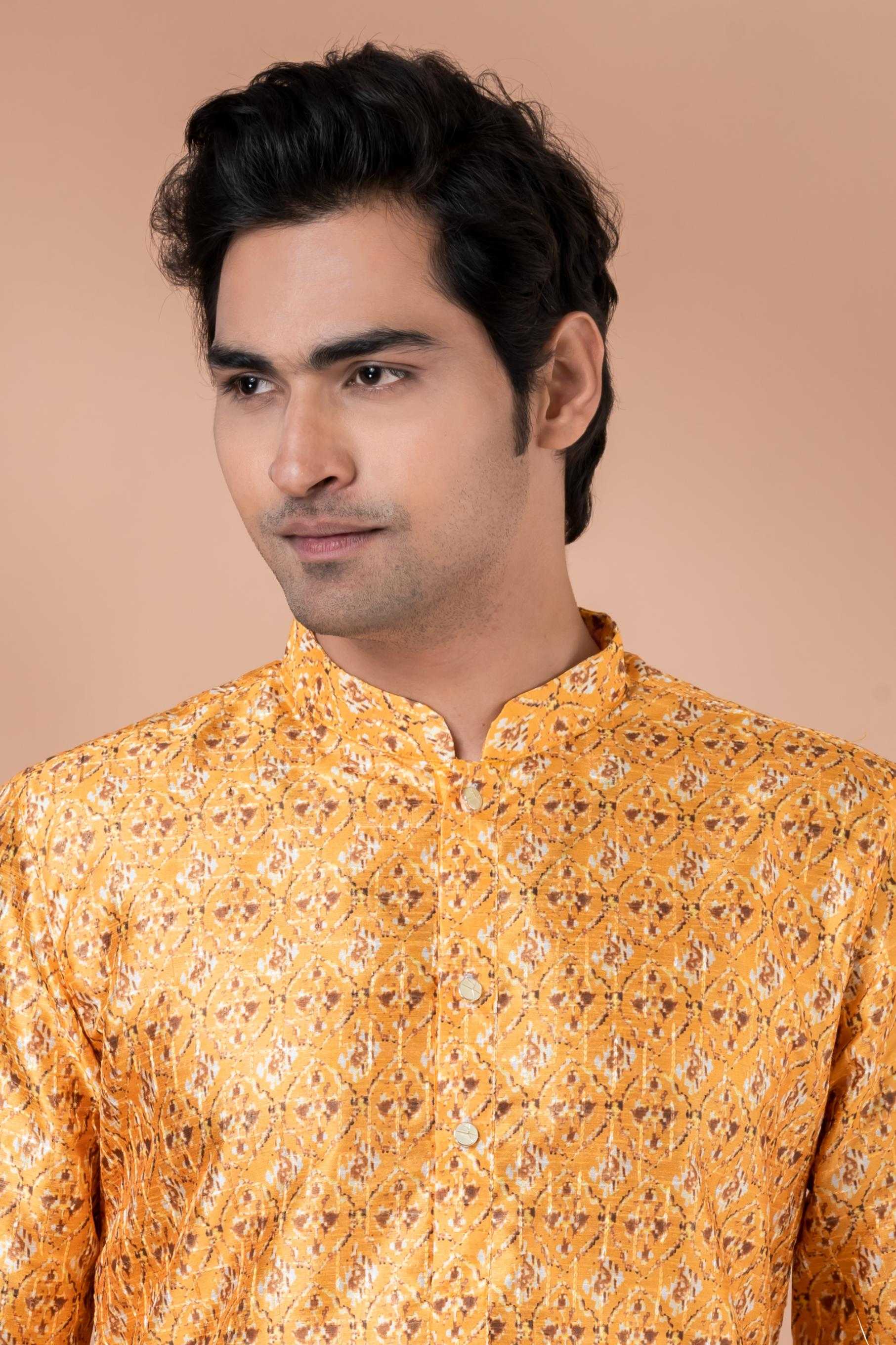 Ynf Mono Slub RIN223 3348B Mens Wear Wholesale Mens Kurtas Mens Kurta Pyjama Men Wedding kurta Manufacturer