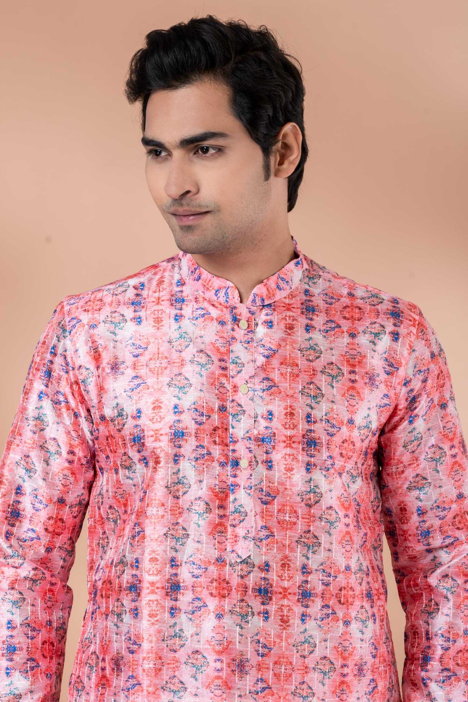 Ynf Mono Slub RIN223 3351A Mens Wear Wholesale Mens Kurtas Mens Kurta Pyjama Men Wedding kurta Manufacturer