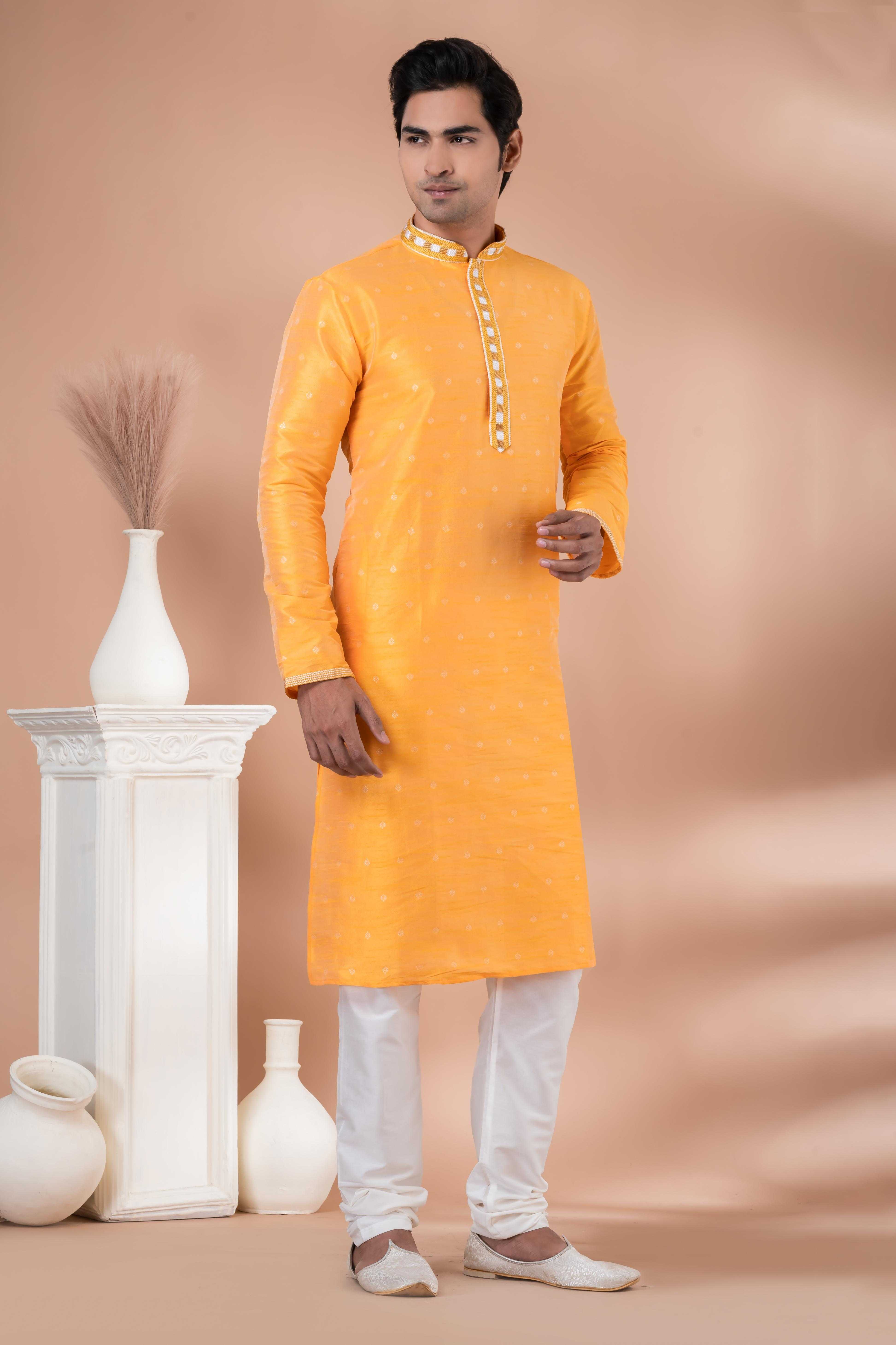 Ynf Mulberry RIN223 3363A Mens Wear Wholesale Mens Kurtas Mens Kurta Pyjama Men Wedding kurta Manufacturer