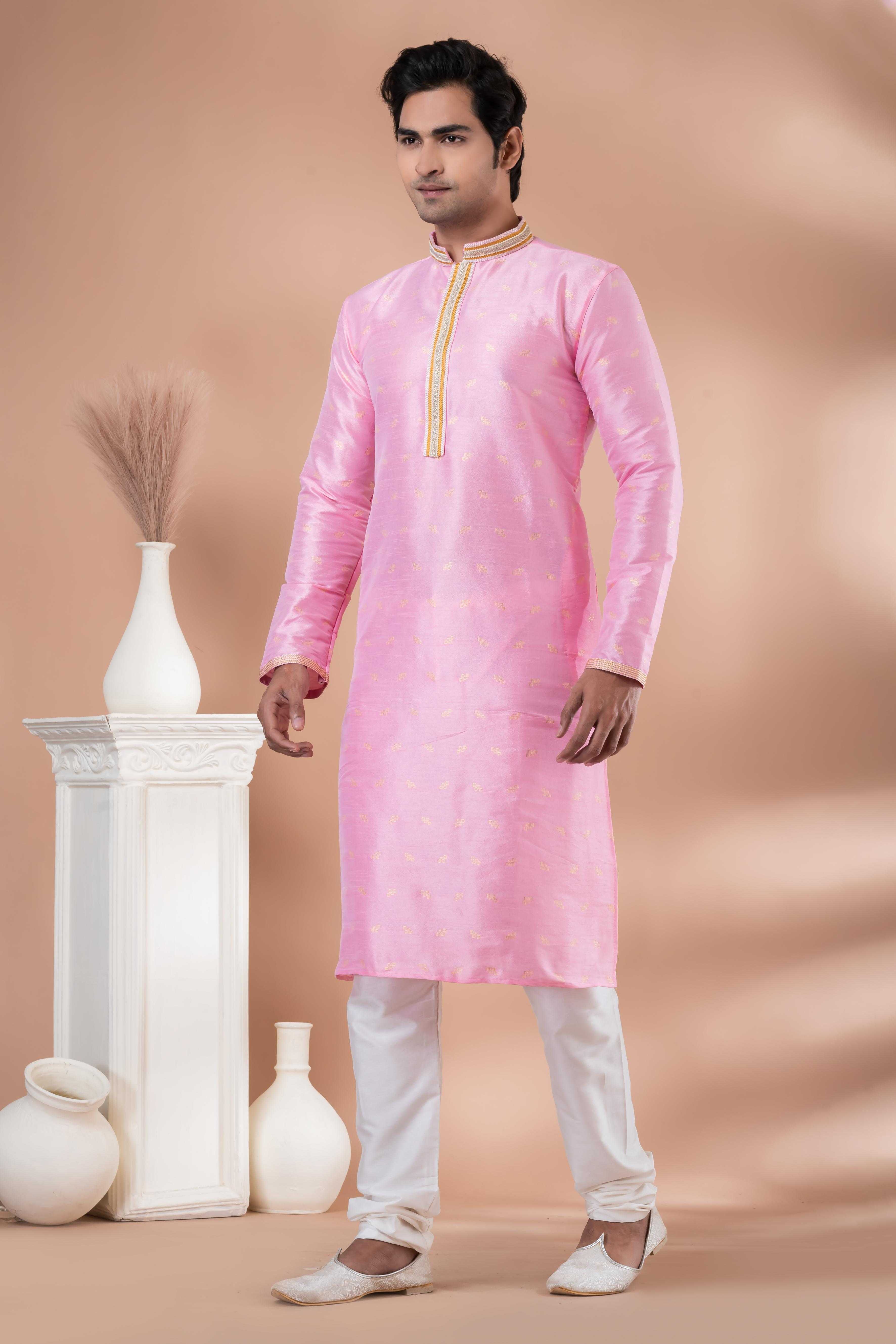 Ynf Mulberry RIN223 3364C Mens Wear Wholesale Mens Kurtas Mens Kurta Pyjama Men Wedding kurta Manufacturer