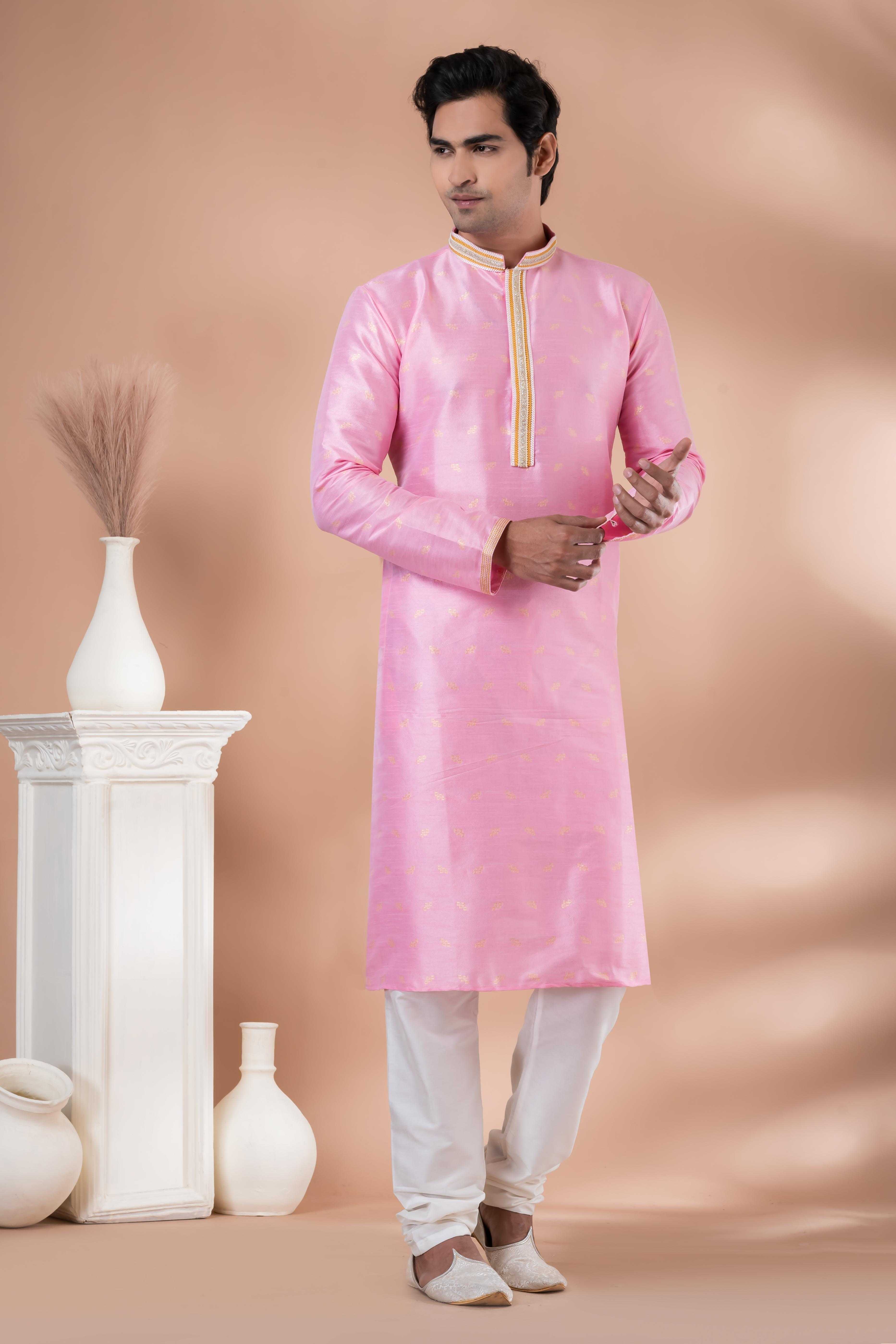 Ynf Mulberry RIN223 3364C Mens Wear Wholesale Mens Kurtas Mens Kurta Pyjama Men Wedding kurta Manufacturer