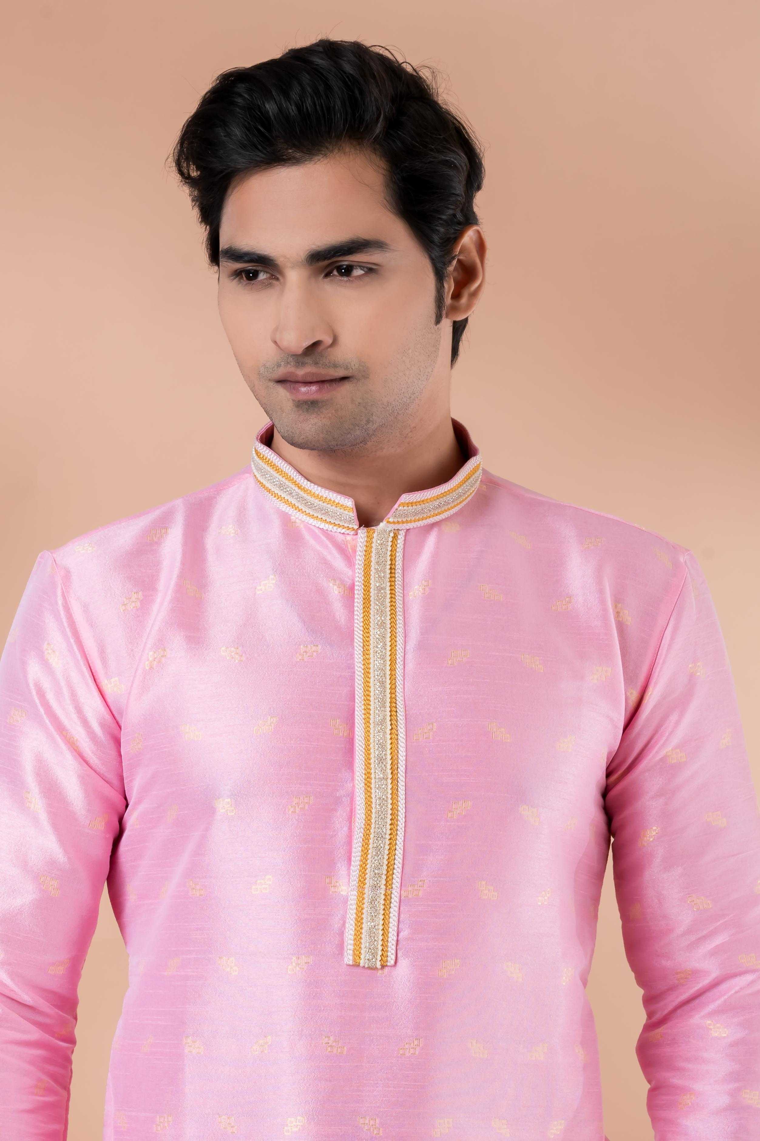 Ynf Mulberry RIN223 3364C Mens Wear Wholesale Mens Kurtas Mens Kurta Pyjama Men Wedding kurta Manufacturer