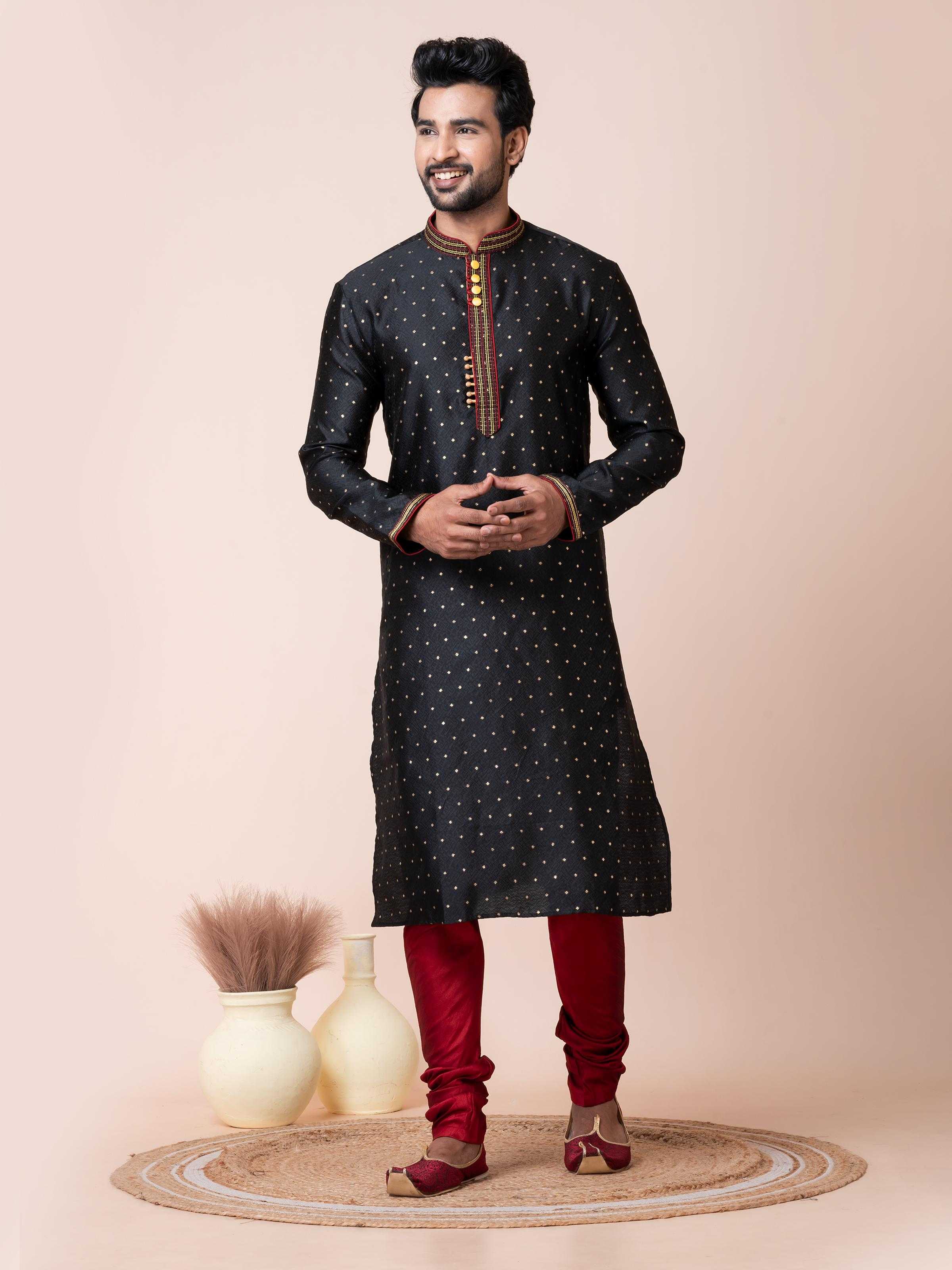 Ynf Mulberry RIN223 3488A Mens Wear Wholesale Mens Kurtas Mens Kurta Pyjama Men Wedding kurta Manufacturer