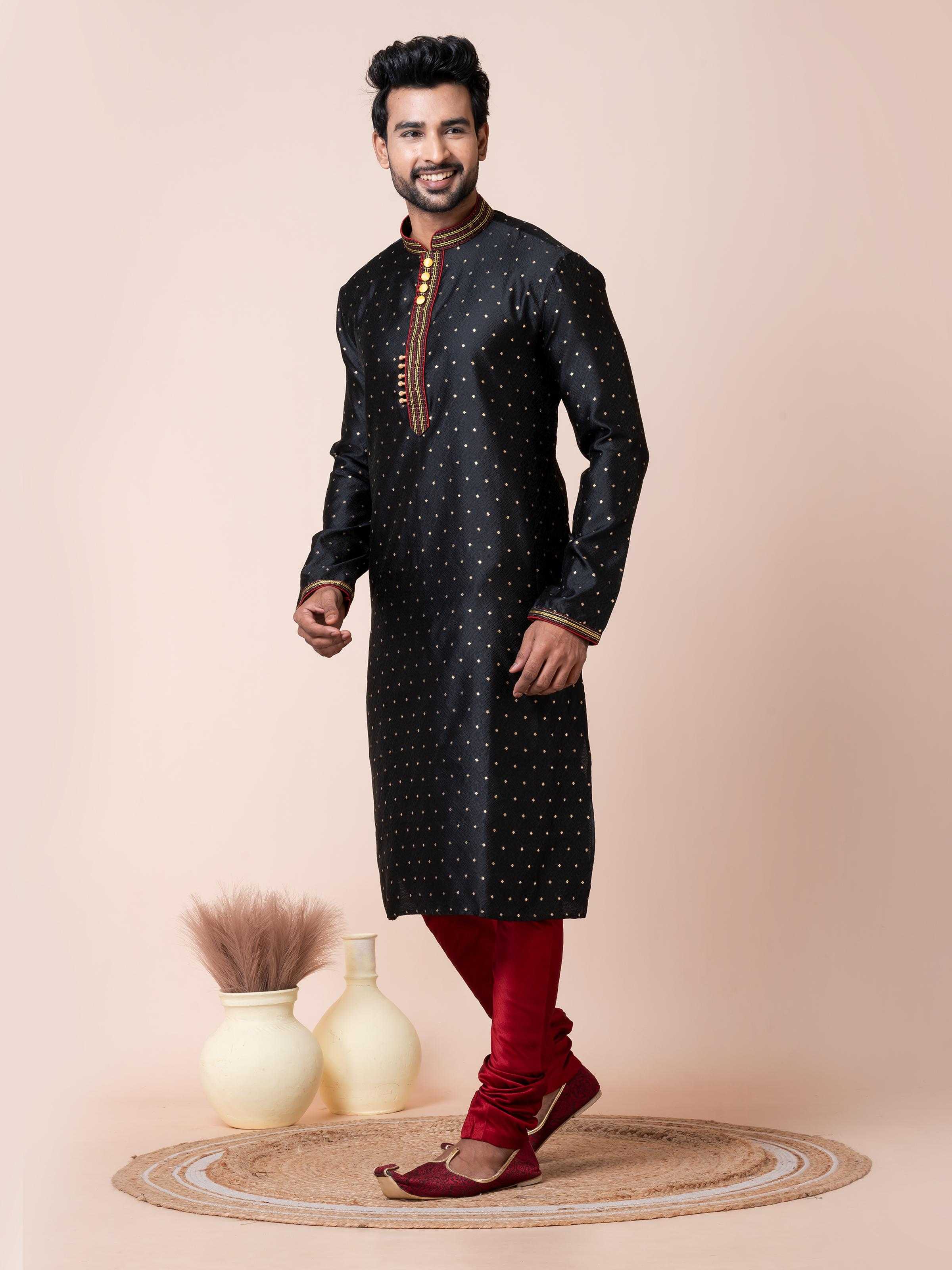 Ynf Mulberry RIN223 3488A Mens Wear Wholesale Mens Kurtas Mens Kurta Pyjama Men Wedding kurta Manufacturer