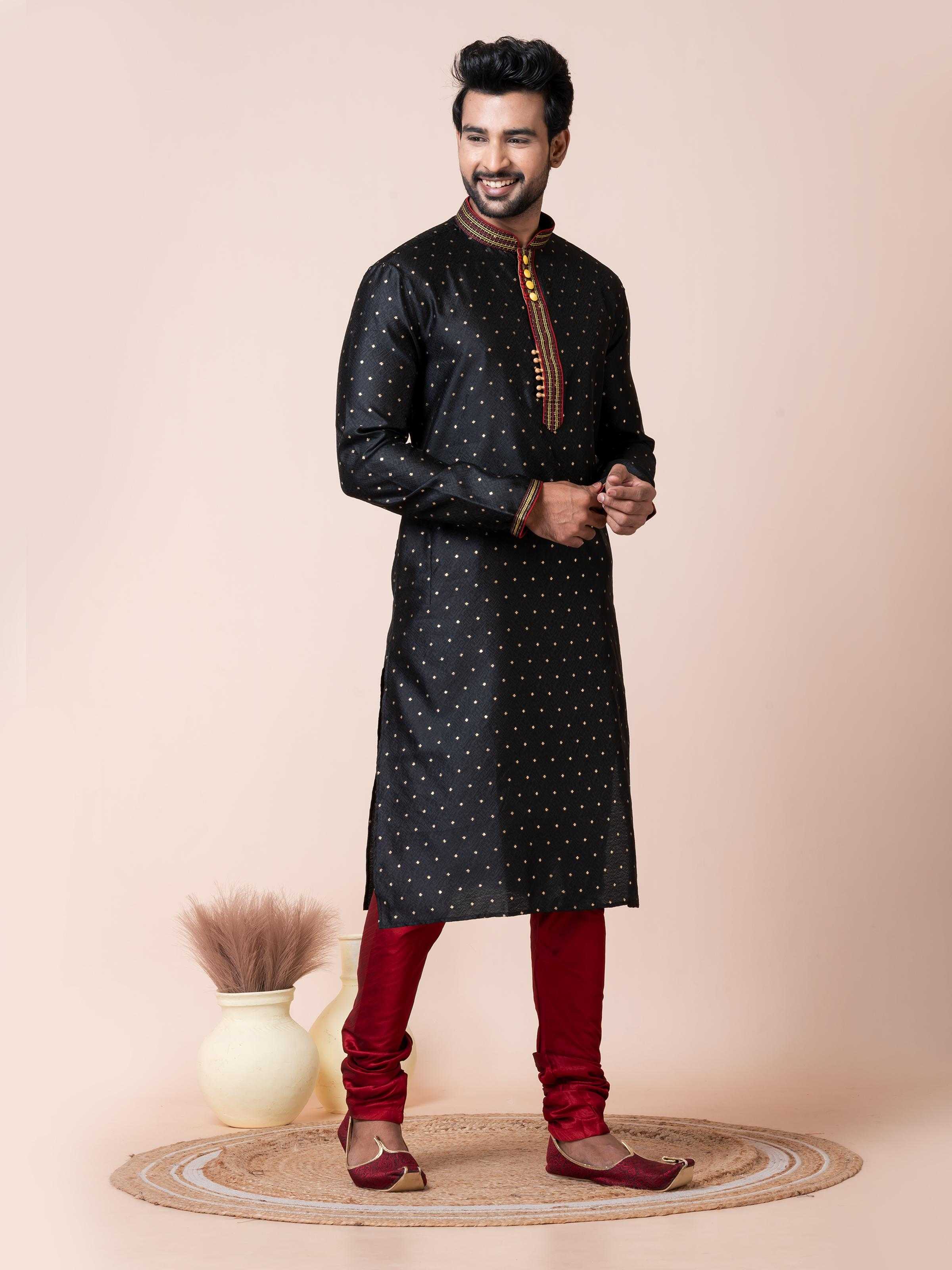 Ynf Mulberry RIN223 3488A Mens Wear Wholesale Mens Kurtas Mens Kurta Pyjama Men Wedding kurta Manufacturer