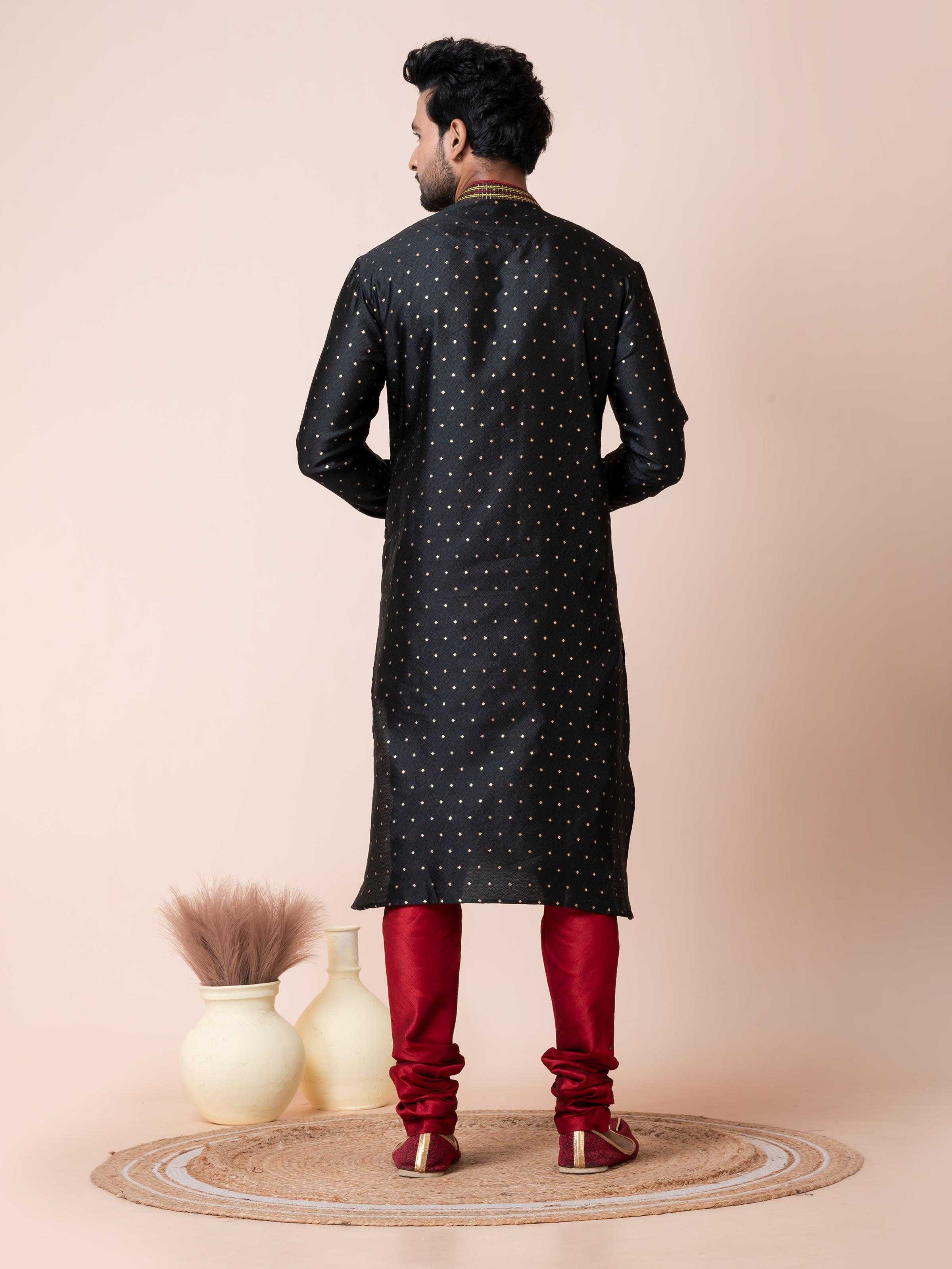 Ynf Mulberry RIN223 3488A Mens Wear Wholesale Mens Kurtas Mens Kurta Pyjama Men Wedding kurta Manufacturer