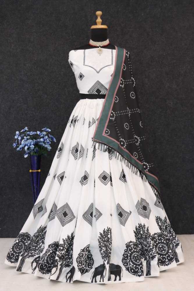 Ynf Muslin Cotton RIN222 274 Lehengas Festive Collections Wholesale Designer Lehenga Choli Navratri Chaniya Choli Manufacturer