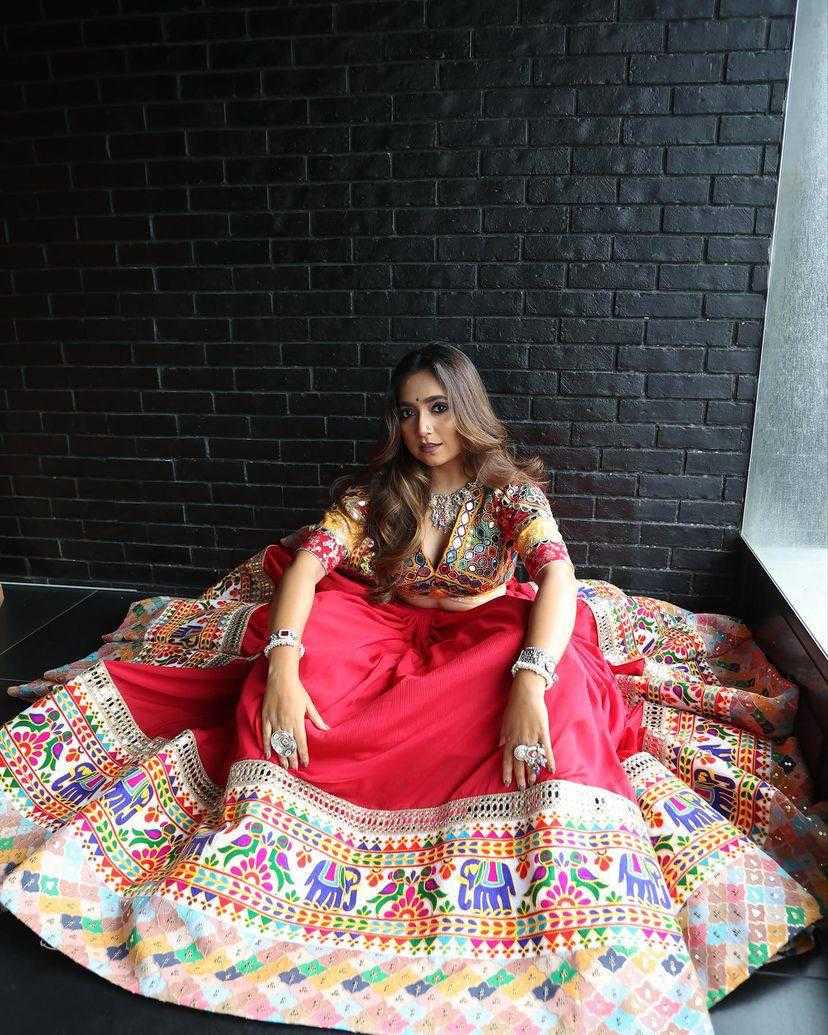 Ynf Muslin Cotton RIN222 277 Lehengas Wholesale Fancy Lehenga Rajwada Lehenga Printed Lehenga Embroidered Lehenga Manufacturer