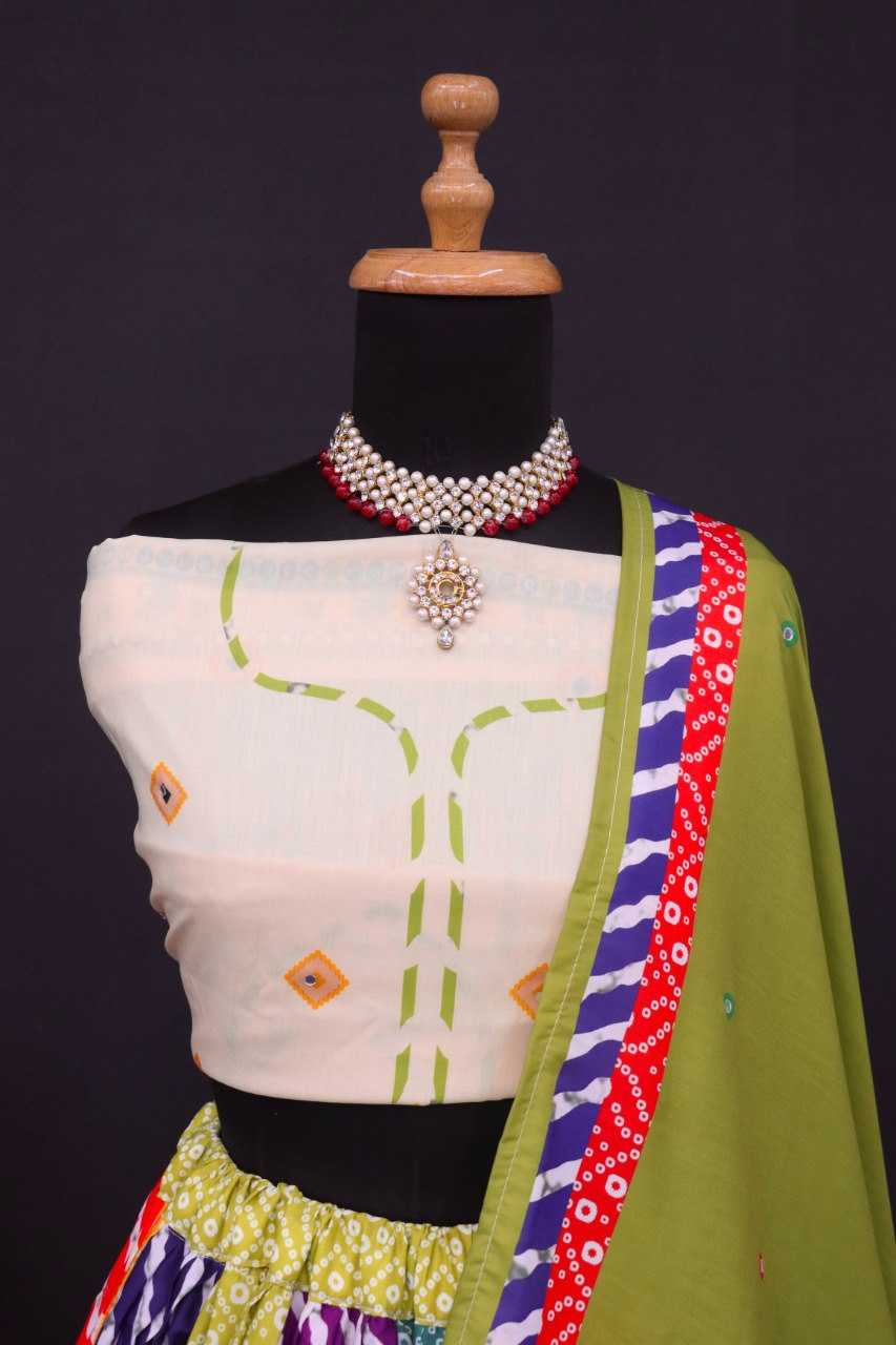 Ynf Muslin Cotton RIN222 279 Lehengas Wholesale Fancy Lehenga Rajwada Lehenga Printed Lehenga Manufacturer