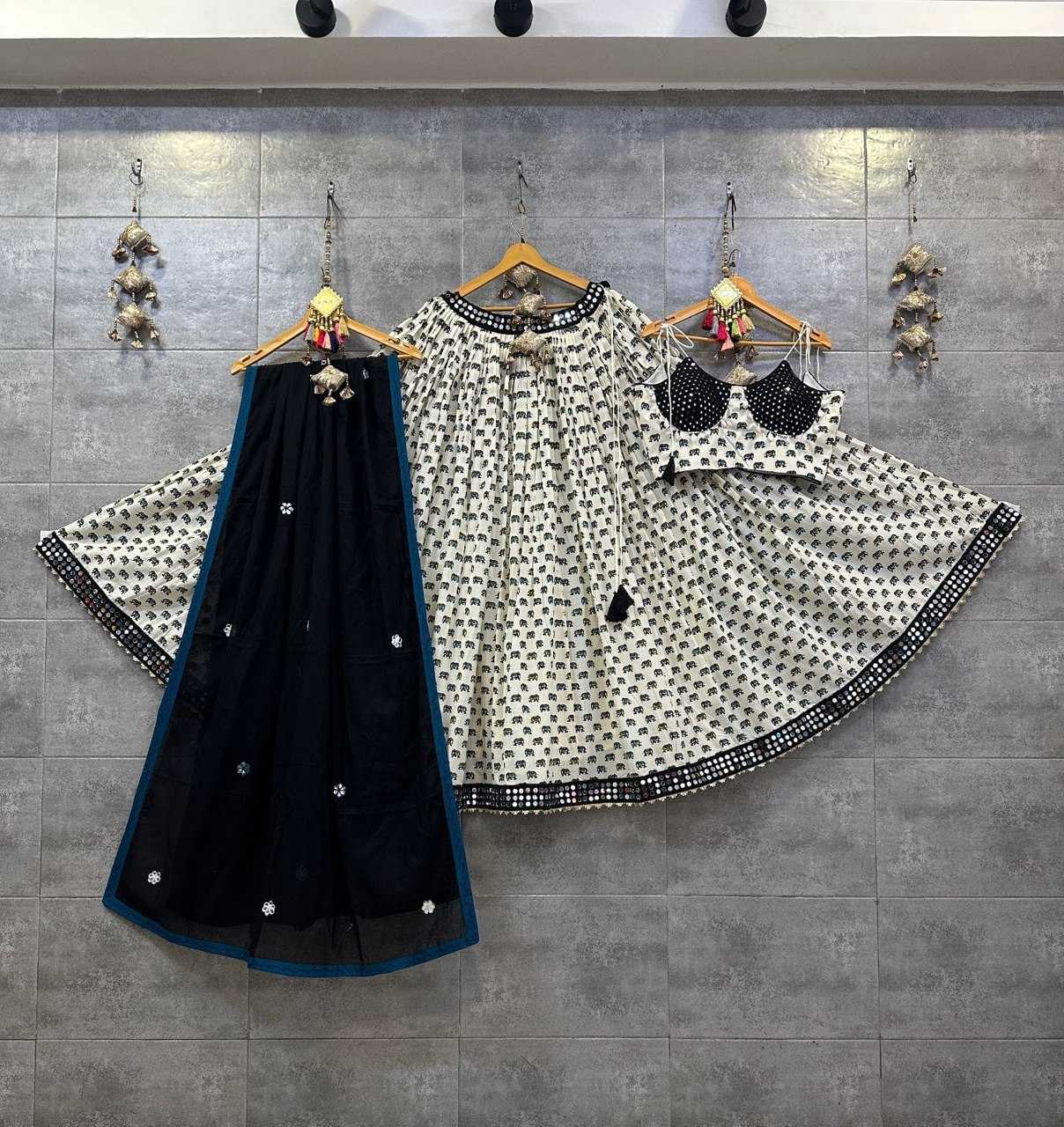 Ynf Muslin Cotton RIN222 280 Lehengas Wholesale Fancy Lehenga Printed Lehenga Chaniya Choli Manufacturer