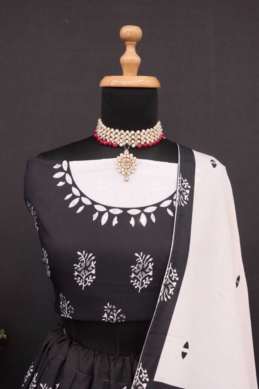 Ynf Muslin Cotton RIN222 283 Lehengas Wedding Collections Festive Collections Wholesale Printed Lehenga Designer Lehenga Choli Lehenga With Dupatta Manufacturer