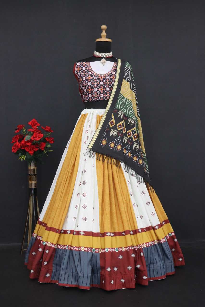 Ynf Muslin Cotton RIN222 284 Lehengas Wedding Collections Festive Collections Wholesale Printed Lehenga Designer Lehenga Choli Lehenga With Blouse Manufacturer