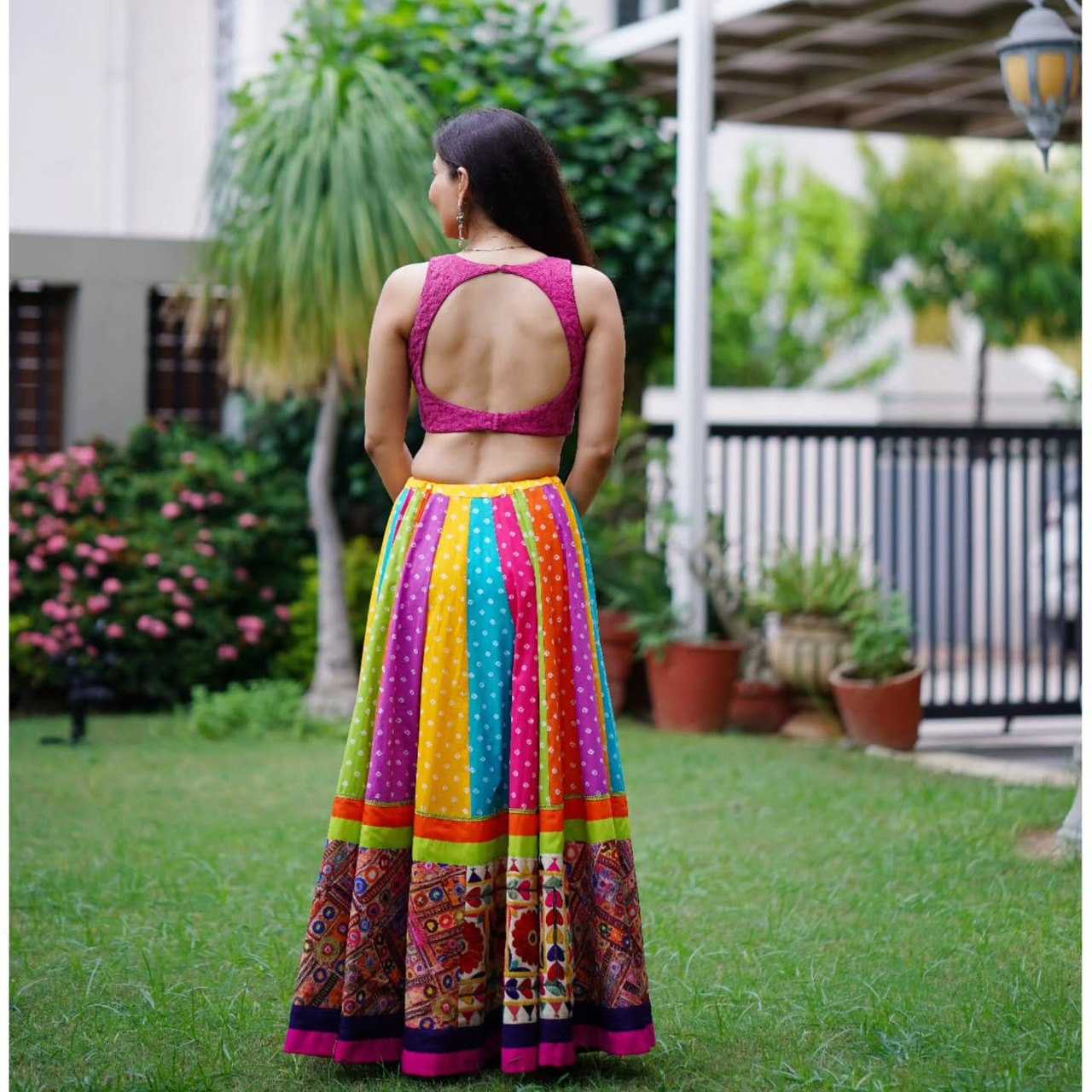Ynf Muslin Cotton RIN222 286 Lehengas Wedding Collections Festive Collections Wholesale Lehenga With Dupatta Lehenga With Blouse Navratri Chaniya Choli Manufacturer