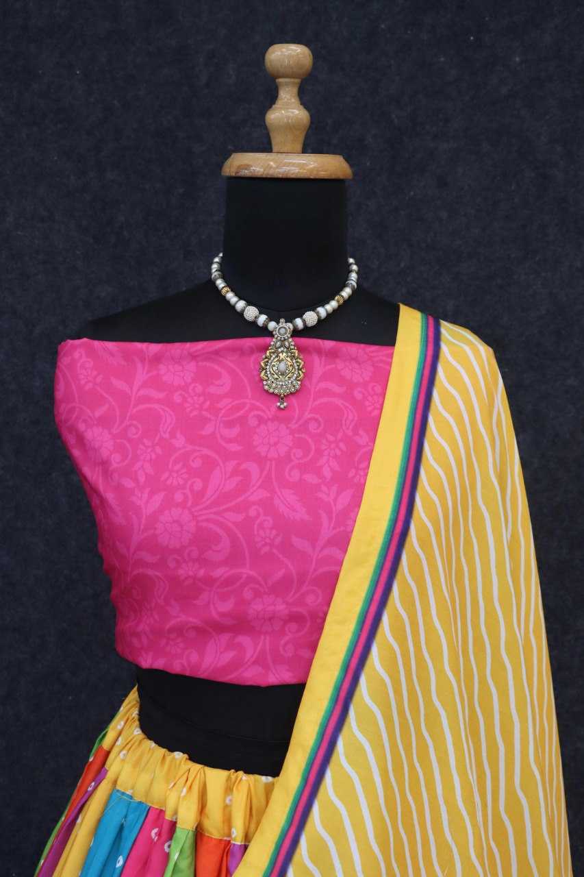 Ynf Muslin Cotton RIN222 286 Lehengas Wedding Collections Festive Collections Wholesale Lehenga With Dupatta Lehenga With Blouse Navratri Chaniya Choli Manufacturer