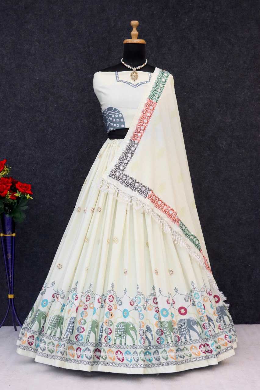 Ynf Muslin Cotton RIN222 287 Lehengas Wedding Collections Festive Collections Wholesale Lehenga With Dupatta Lehenga With Blouse Navratri Chaniya Choli Manufacturer