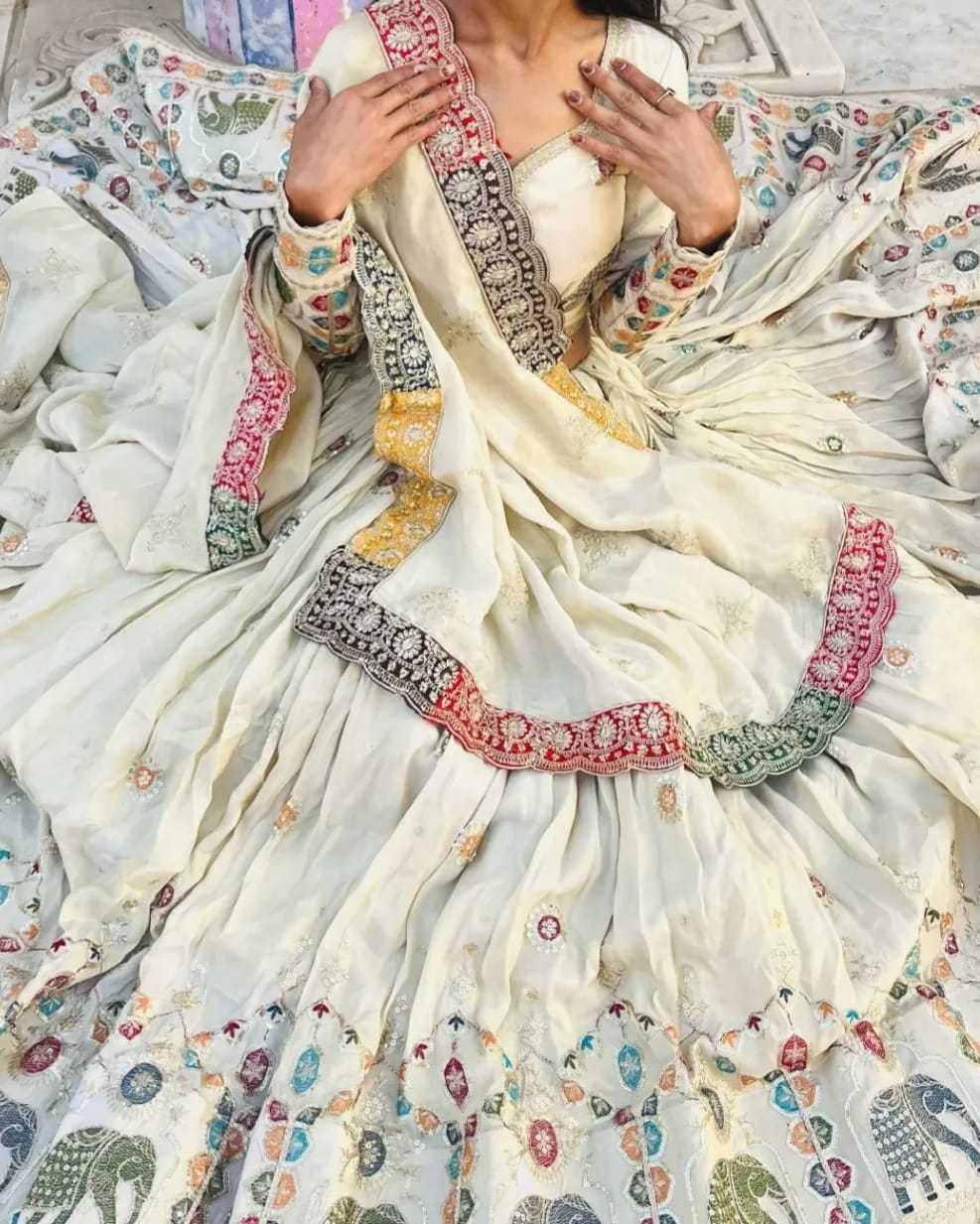 Ynf Muslin Cotton RIN222 287 Lehengas Wedding Collections Festive Collections Wholesale Lehenga With Dupatta Lehenga With Blouse Navratri Chaniya Choli Manufacturer