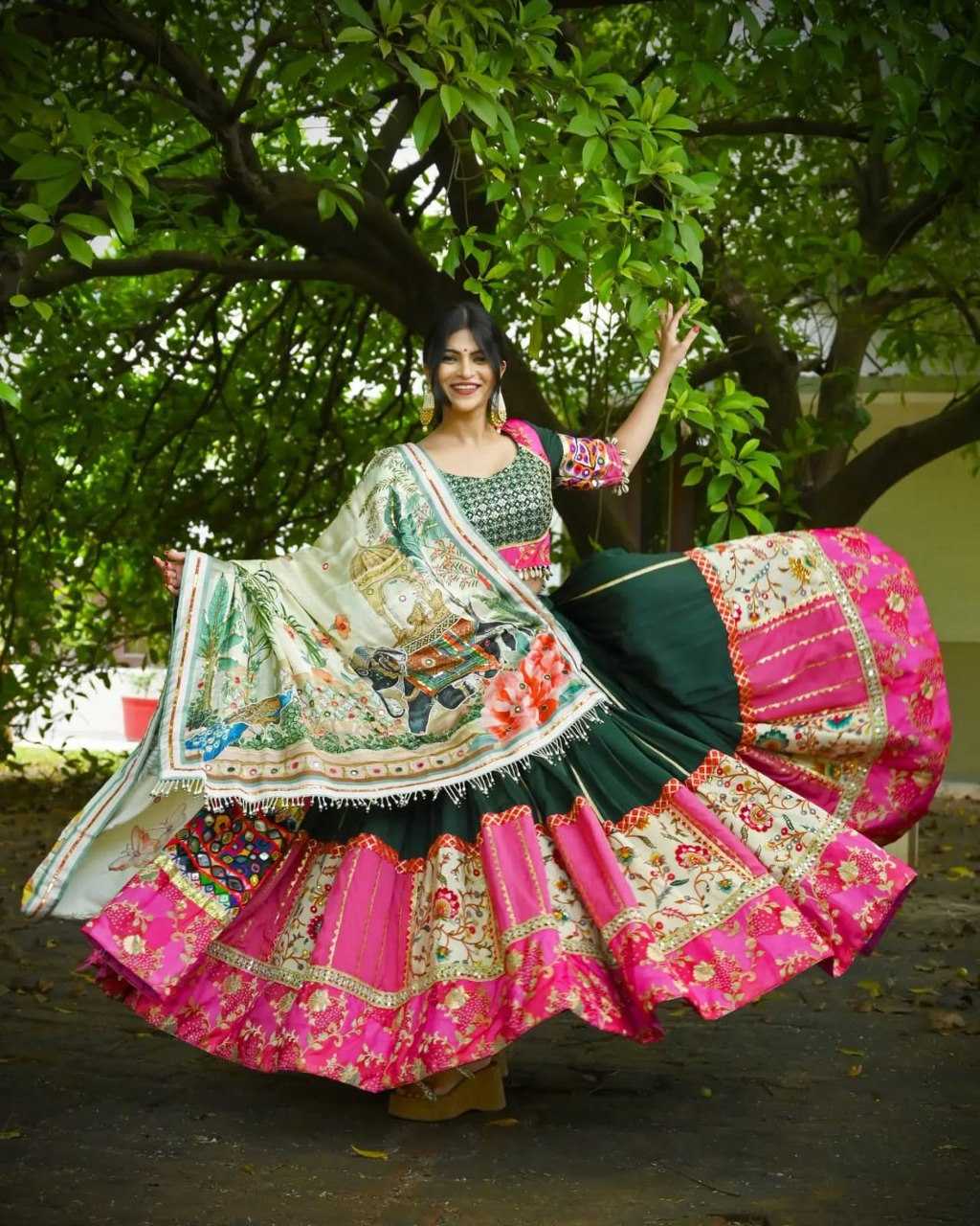 Ynf Muslin Cotton RIN222 290 Lehengas Wedding Collections Festive Collections Wholesale Printed Lehenga Lehenga With Dupatta Lehenga With Blouse Manufacturer
