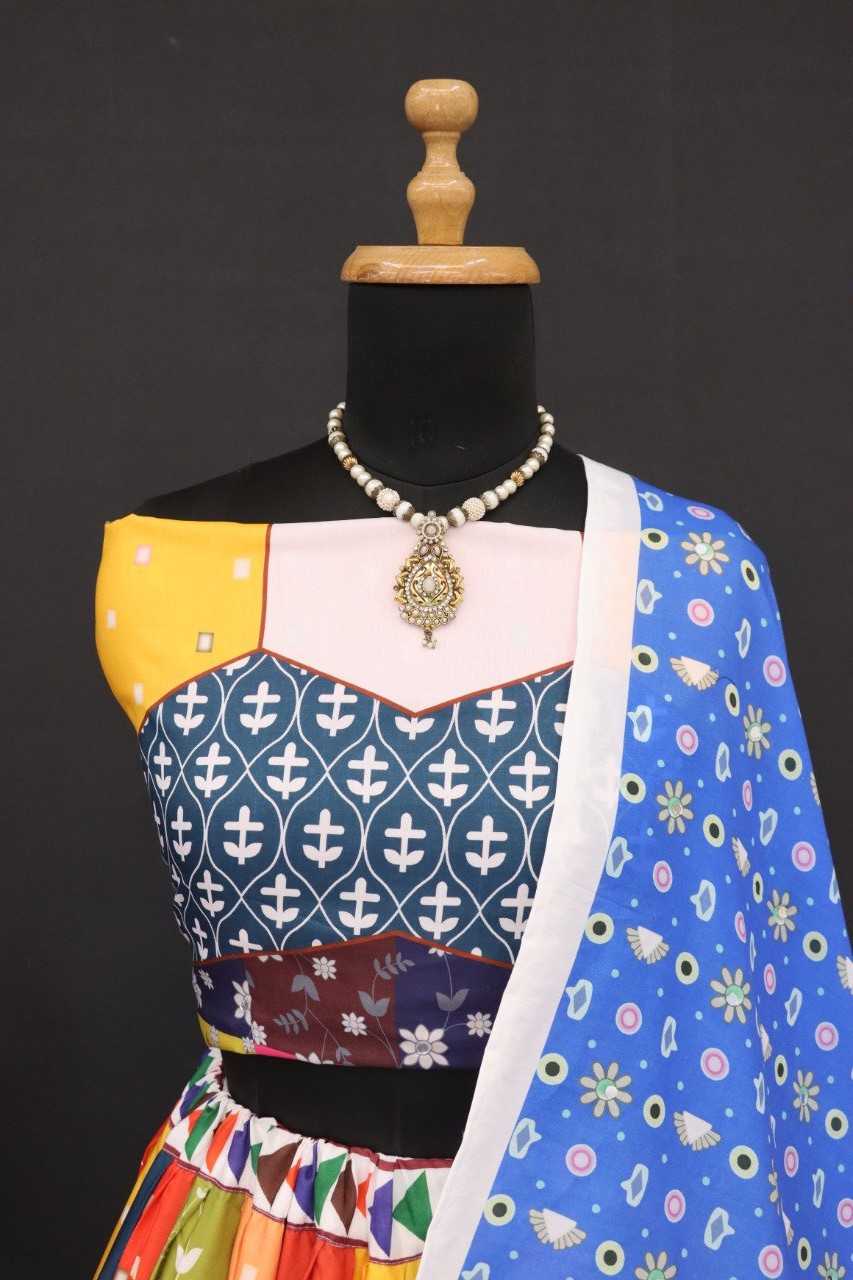 Ynf Muslin Cotton RIN222 291 Lehengas Wedding Collections Festive Collections Wholesale Printed Lehenga Lehenga With Dupatta Lehenga With Blouse Manufacturer