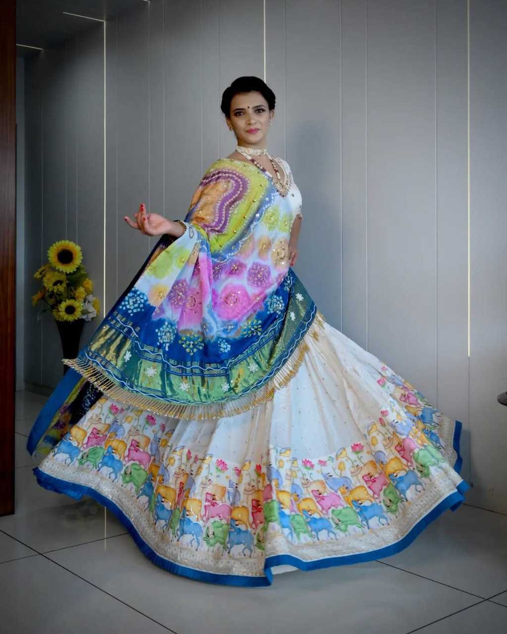 Ynf Muslin Cotton RIN222 292 Lehengas Wedding Collections Festive Collections Wholesale Printed Lehenga Lehenga With Dupatta Lehenga With Blouse Manufacturer