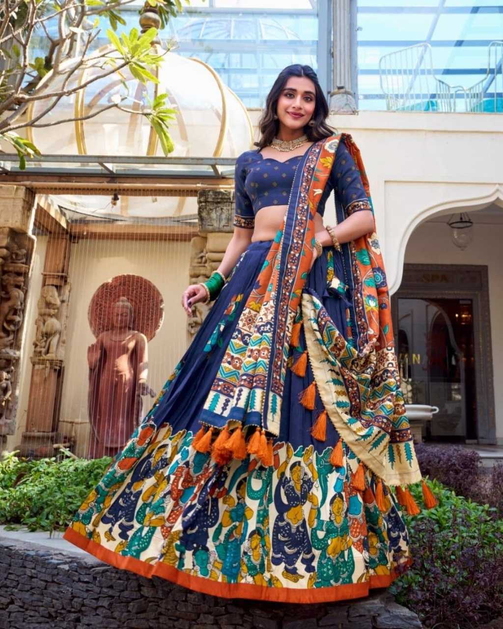 Ynf Muslin Cotton RIN222 293 Festive Collections Wholesale Navratri Chaniya Choli Manufacturer