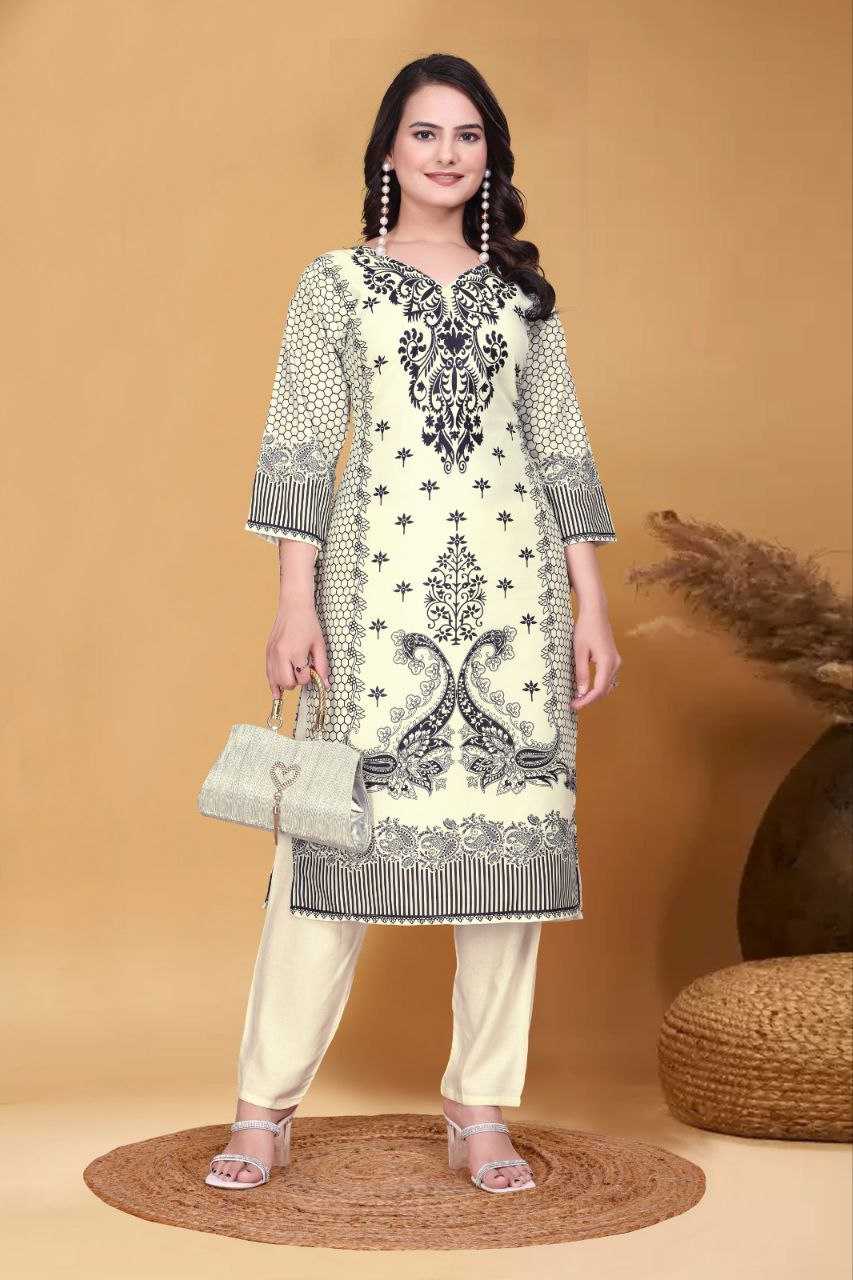 Ynf Muslin RIN220 Crap Kurti Wedding Collections Festive Collections Wholesale Festive Kurtis Printed Kurtis Kurti With Pants Manufacturer