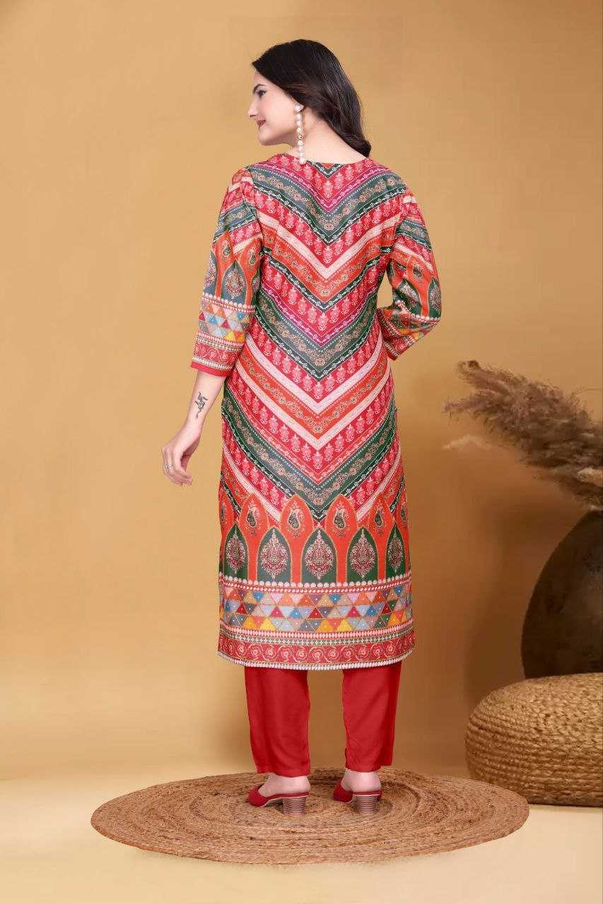 Ynf Muslin RIN220 Crap Kurti Wedding Collections Festive Collections Wholesale Festive Kurtis Printed Kurtis Kurti With Pants Manufacturer
