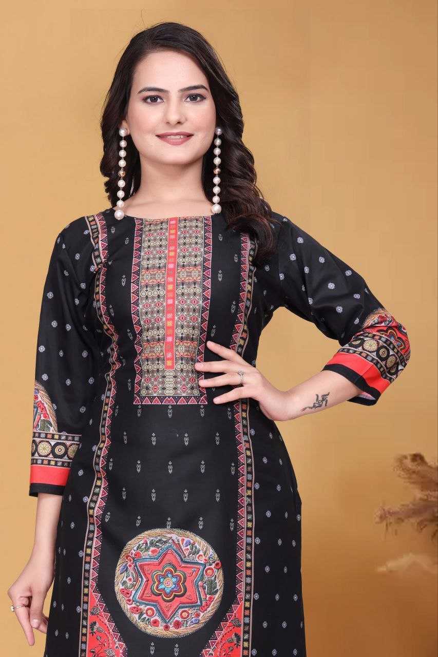 Ynf Muslin RIN220 Crap Kurti Wedding Collections Festive Collections Wholesale Festive Kurtis Printed Kurtis Kurti With Pants Manufacturer
